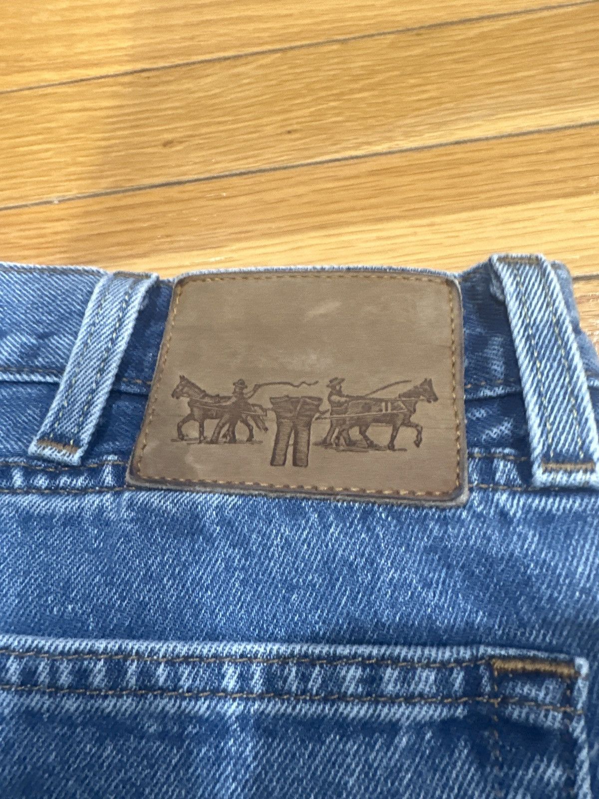 Levi's Customized 550 Relaxed Levi’s Jeans Size US 38 / EU 54 - 3 Thumbnail