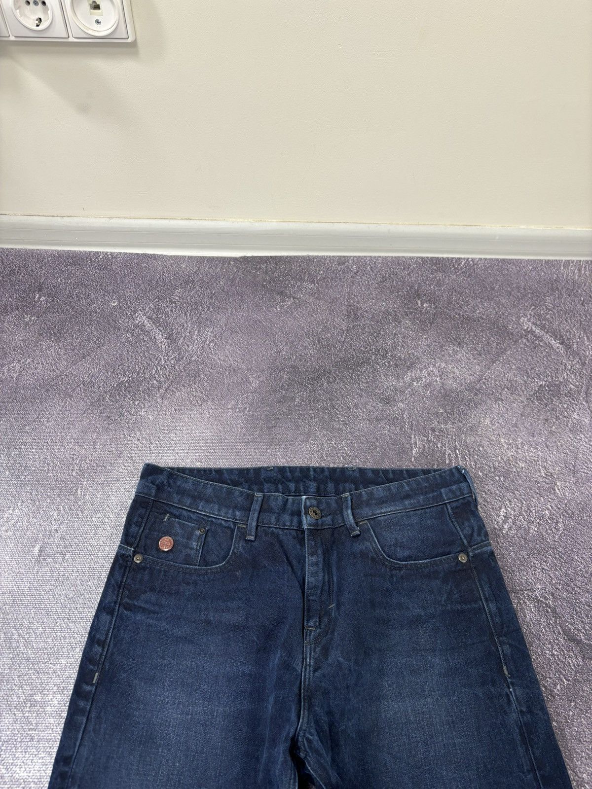 G-Star Vintage G-Star Raw Y2K Avant Garde Cropped Tapered Jeans Size US 27 - 11 Thumbnail