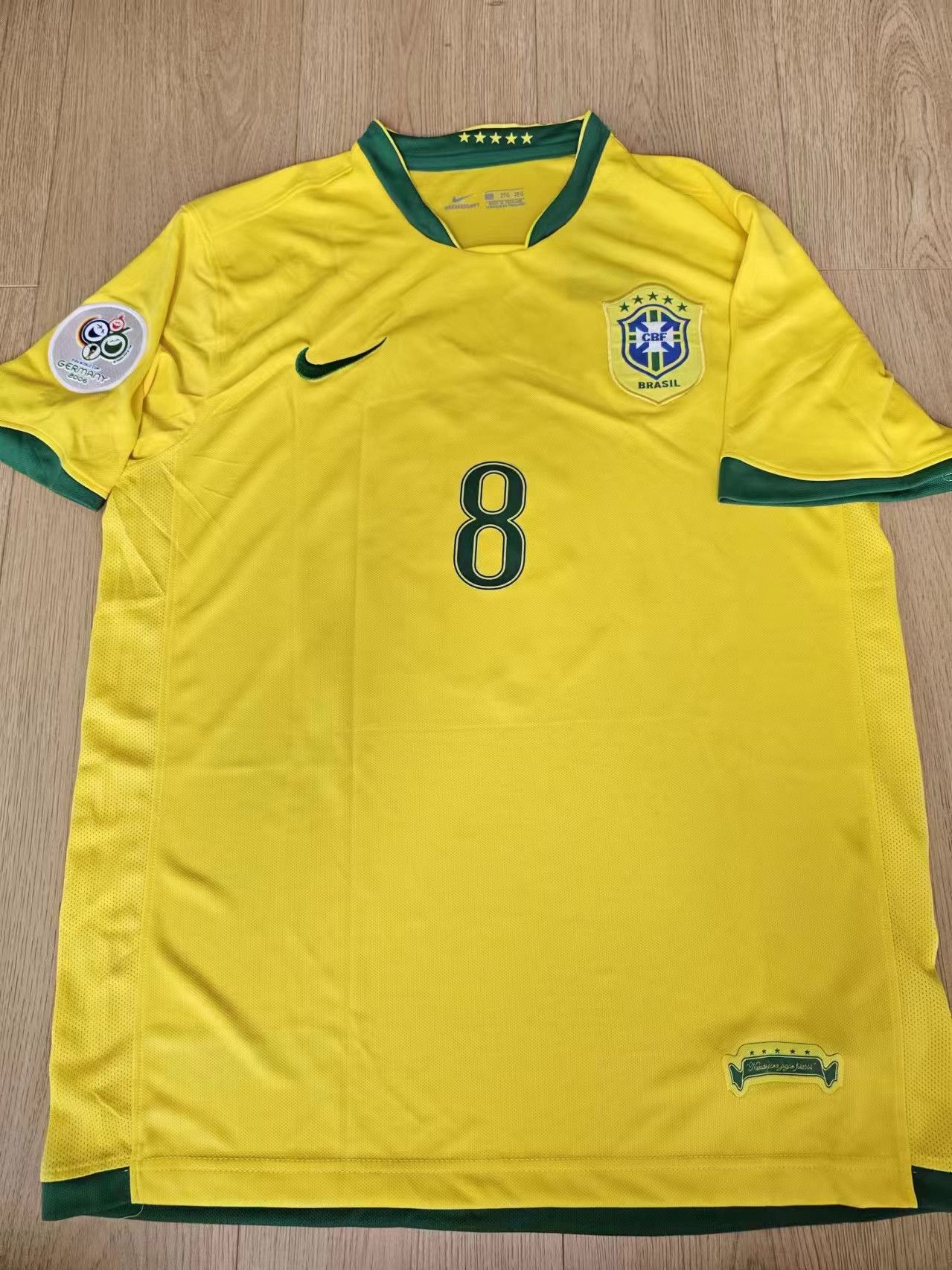 Other 2006 World Cup Brazil #8 Kaka Jersey Size US XXL / EU 58 / 5 - 1 Thumbnail