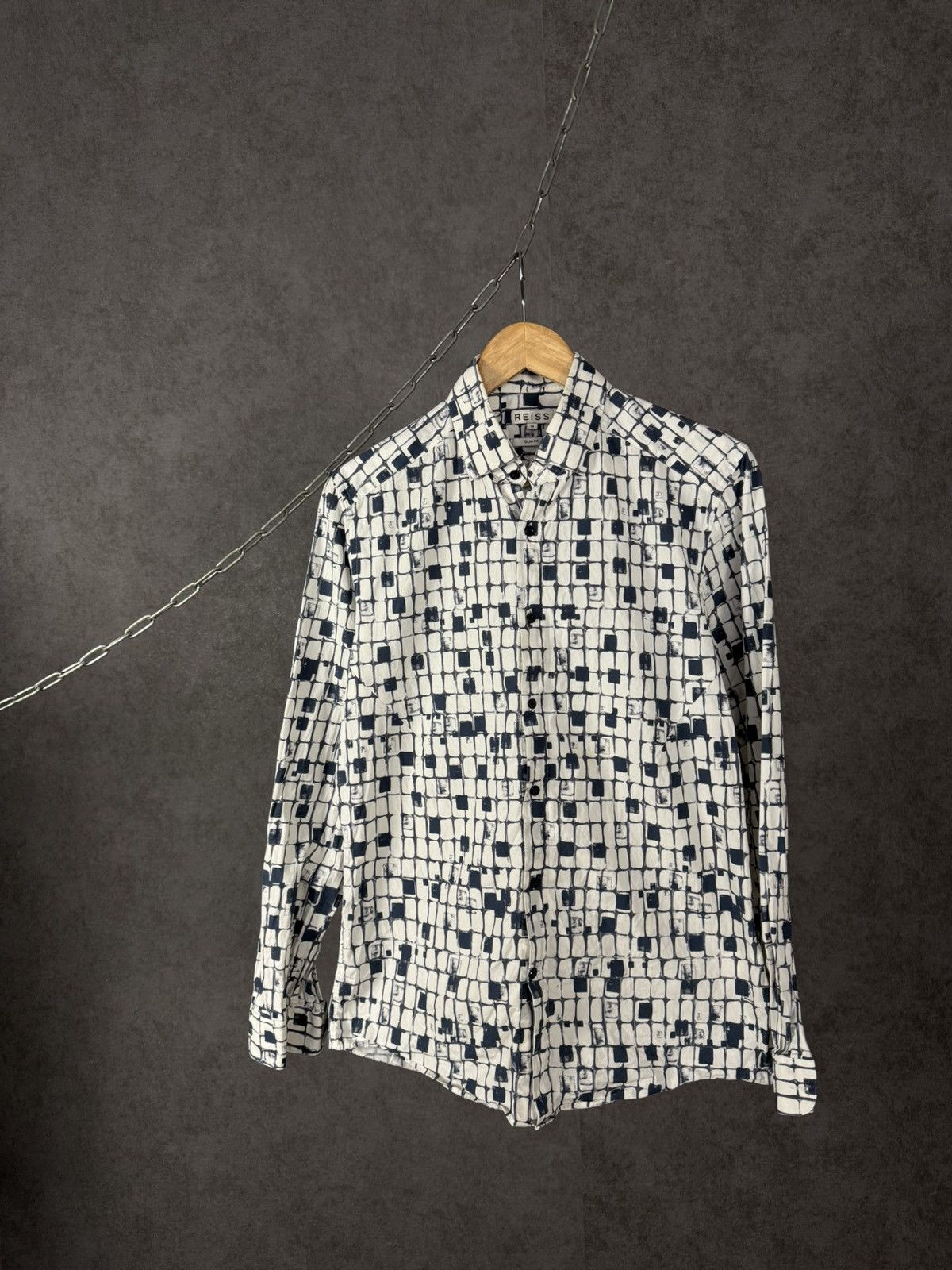 Reiss Reiss art designer shirt Size US S / EU 44-46 / 1 - 1 Thumbnail
