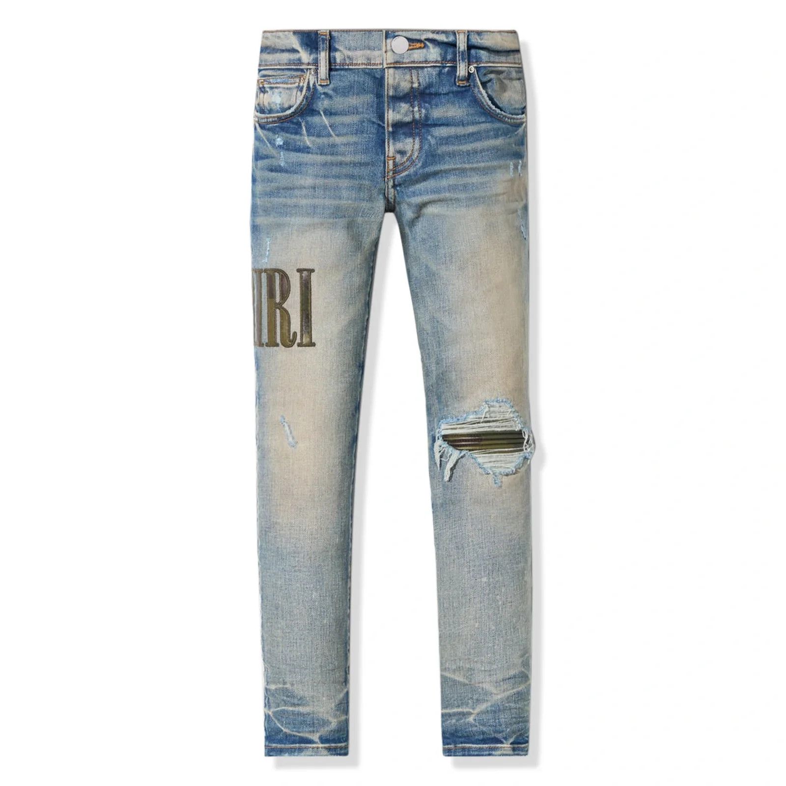 Amiri o1gr1nt0924 Core Applique in Clay Indigo Size US 36 / EU 52 - 1 Thumbnail