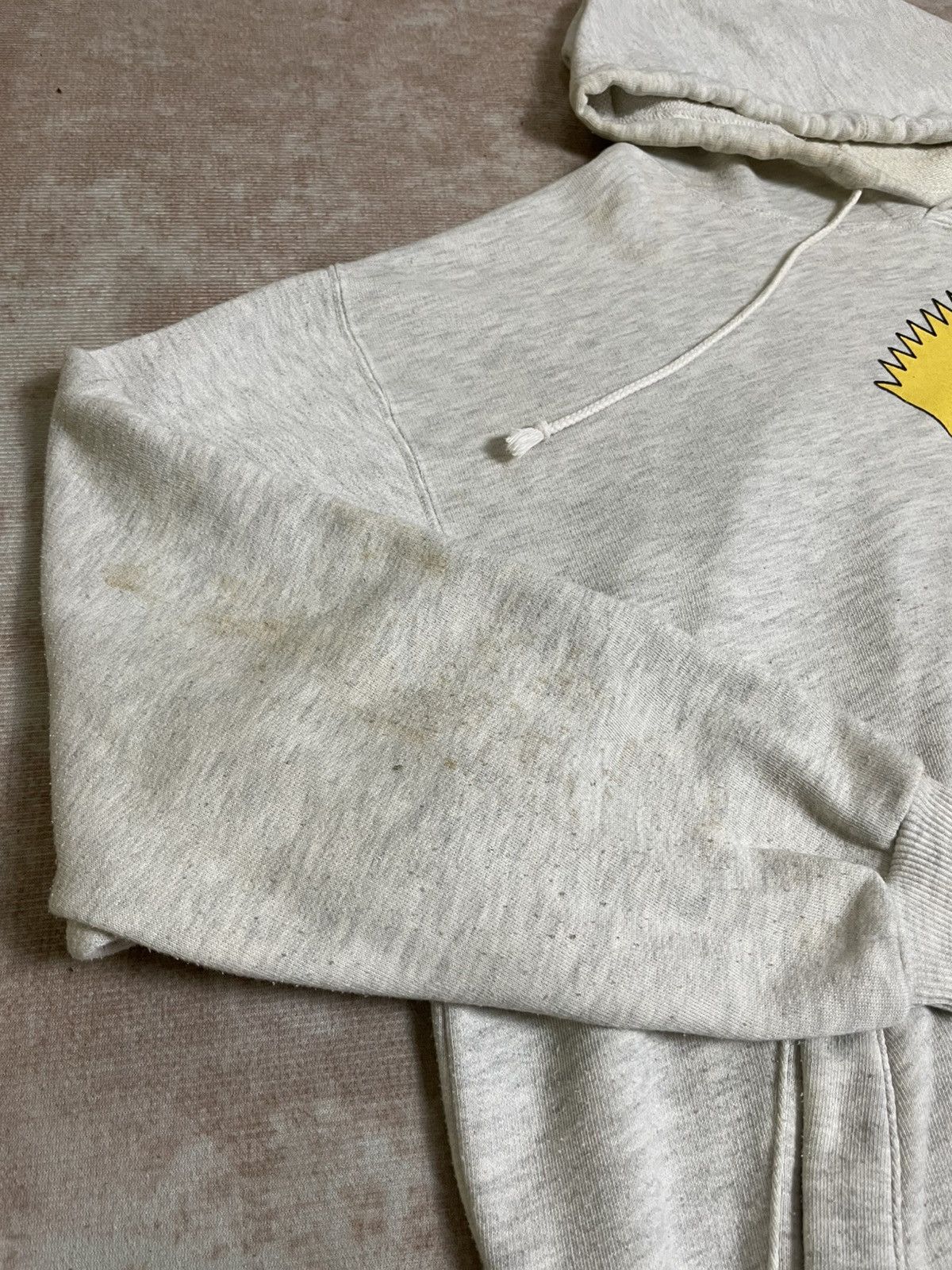 Cartoon Network × The Simpsons × Vintage Vintage Bart Simpson Hoodie Size US XL / EU 56 / 4 - 5 Thumbnail