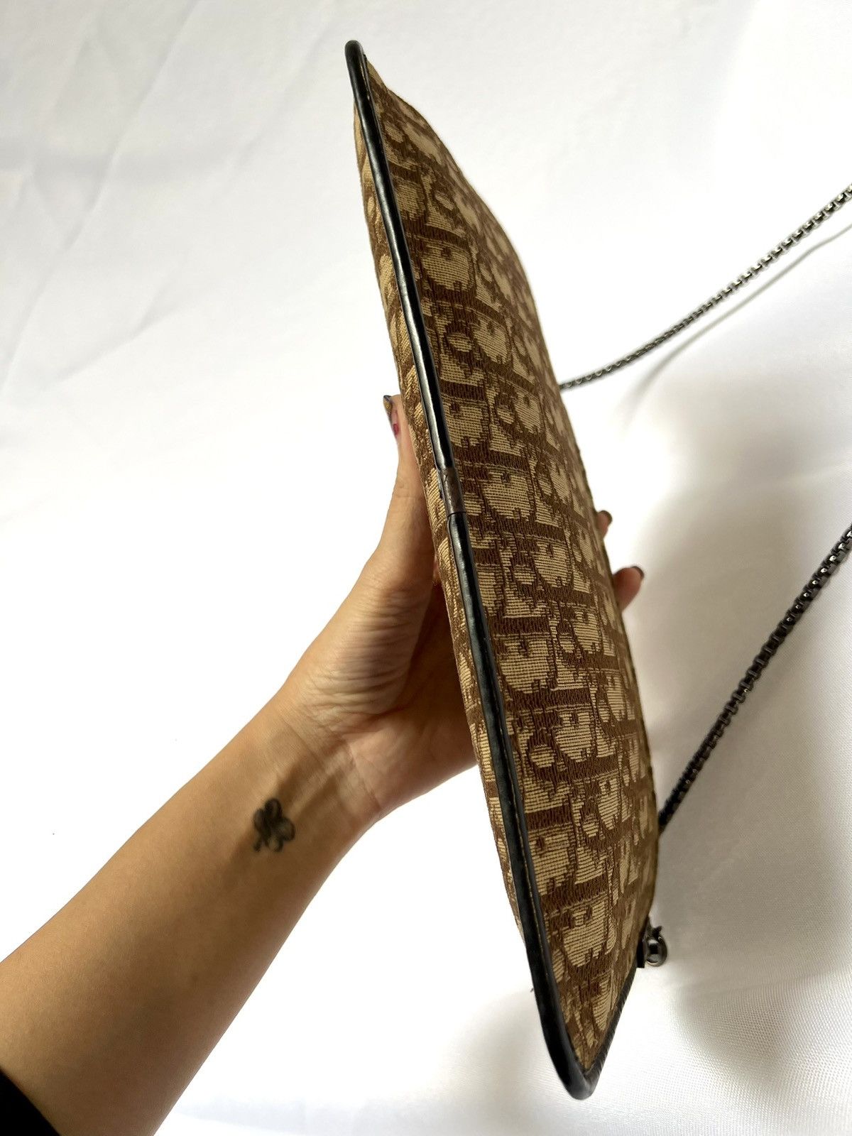 Dior Dior Vintage Trotter Clutch Bag Iconic Size ONE SIZE - 11 Thumbnail
