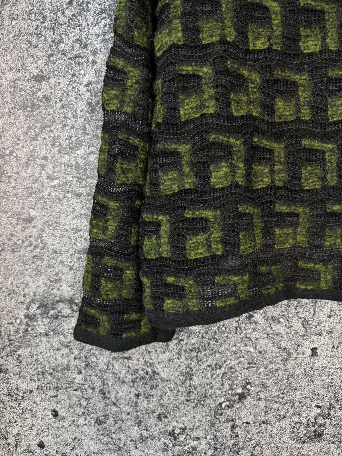 Other Niederberger Wool Sweater Geometric Pattern Cowl Neck Size M Size ONE SIZE - 5 Thumbnail