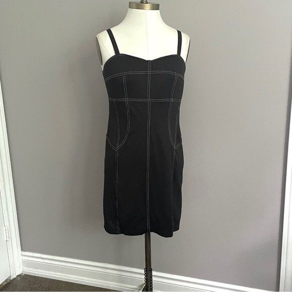 Other Paul Brial Black Bodycon Slip Dress - Medium 🇫🇷 Size M / US 6-8 / IT 42-44 - 10 Thumbnail