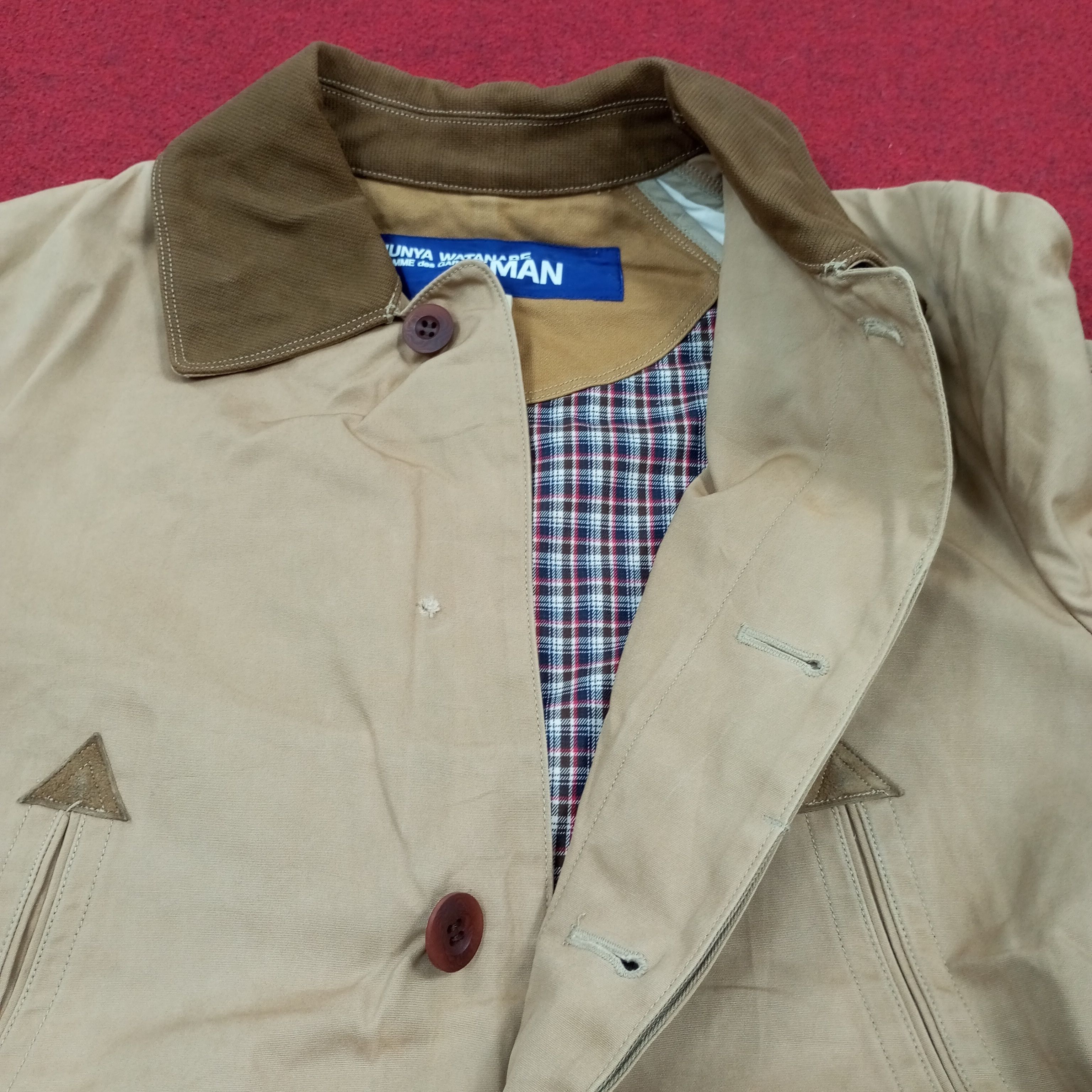 Comme des Garcons × Junya Watanabe × Vintage Comme Des Garcons Junya Watanabe Fashion Designer Jacket Size US XS / EU 42 / 0 - 12 Thumbnail