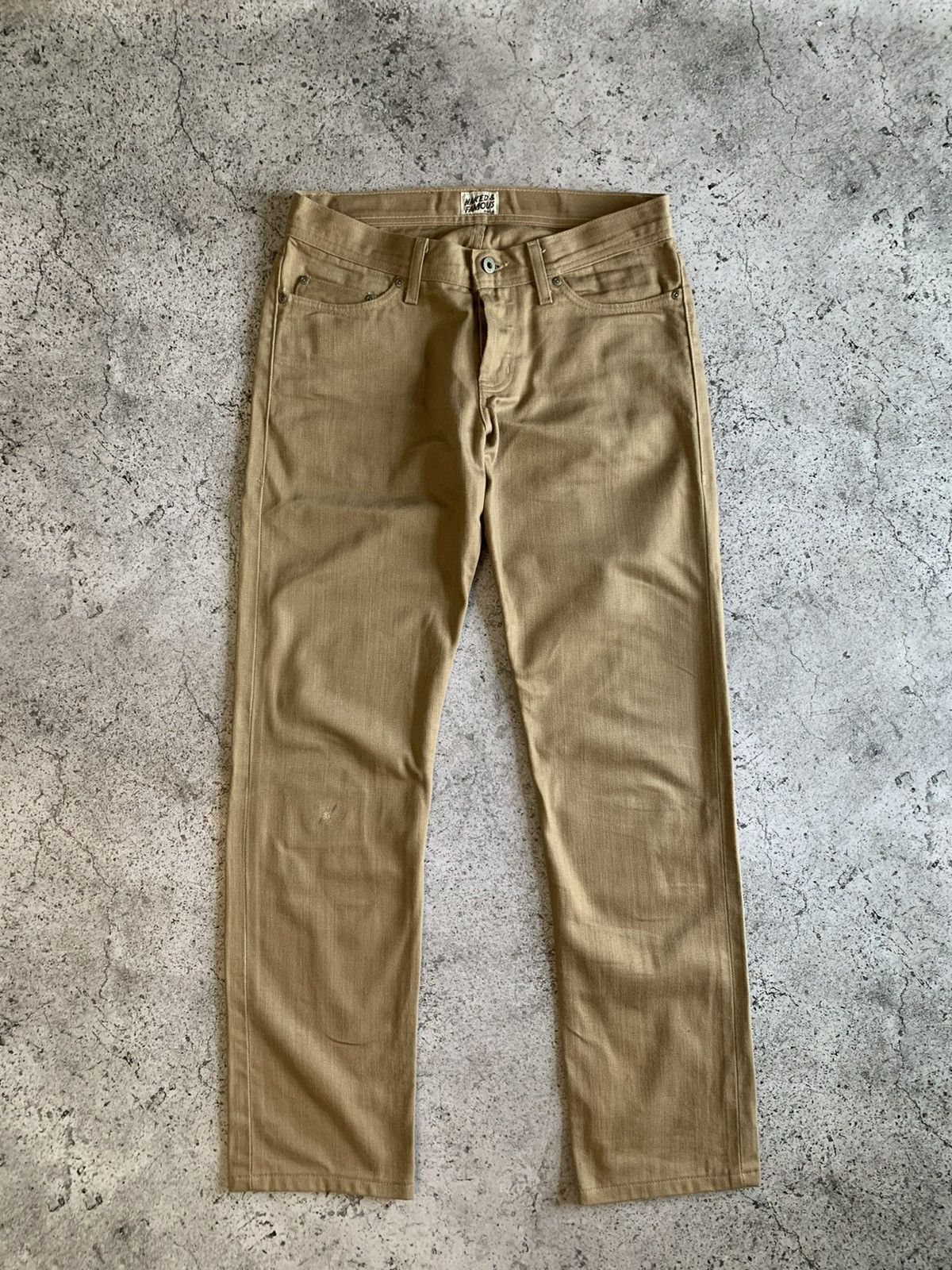Naked & Famous Naked and Famous selvedge chino weird guy Size US 31 - 2 Thumbnail
