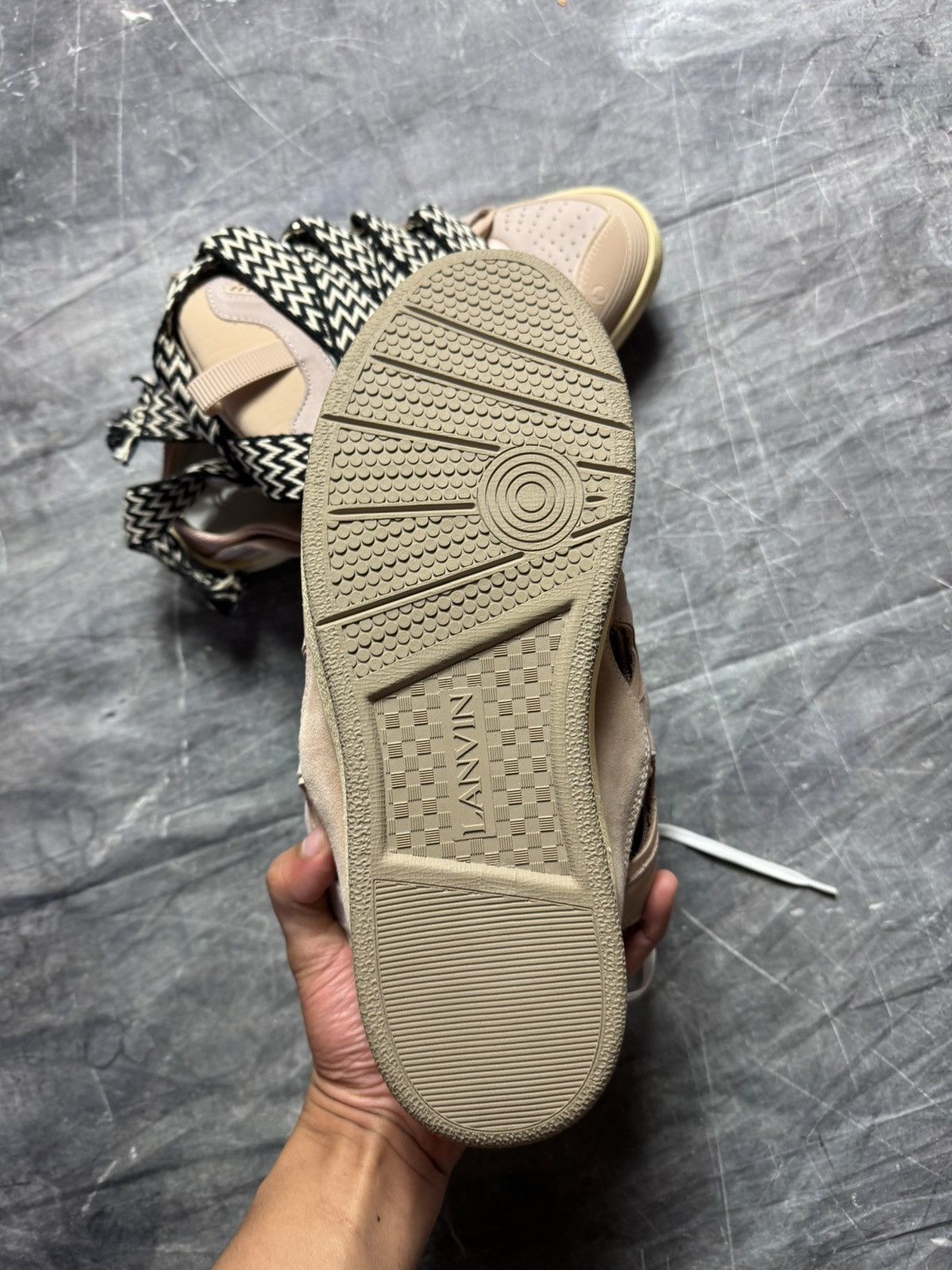 Lanvin Lanvin Curb Mule Sneakers in Pink Size US 13 / EU 46 - 5 Thumbnail