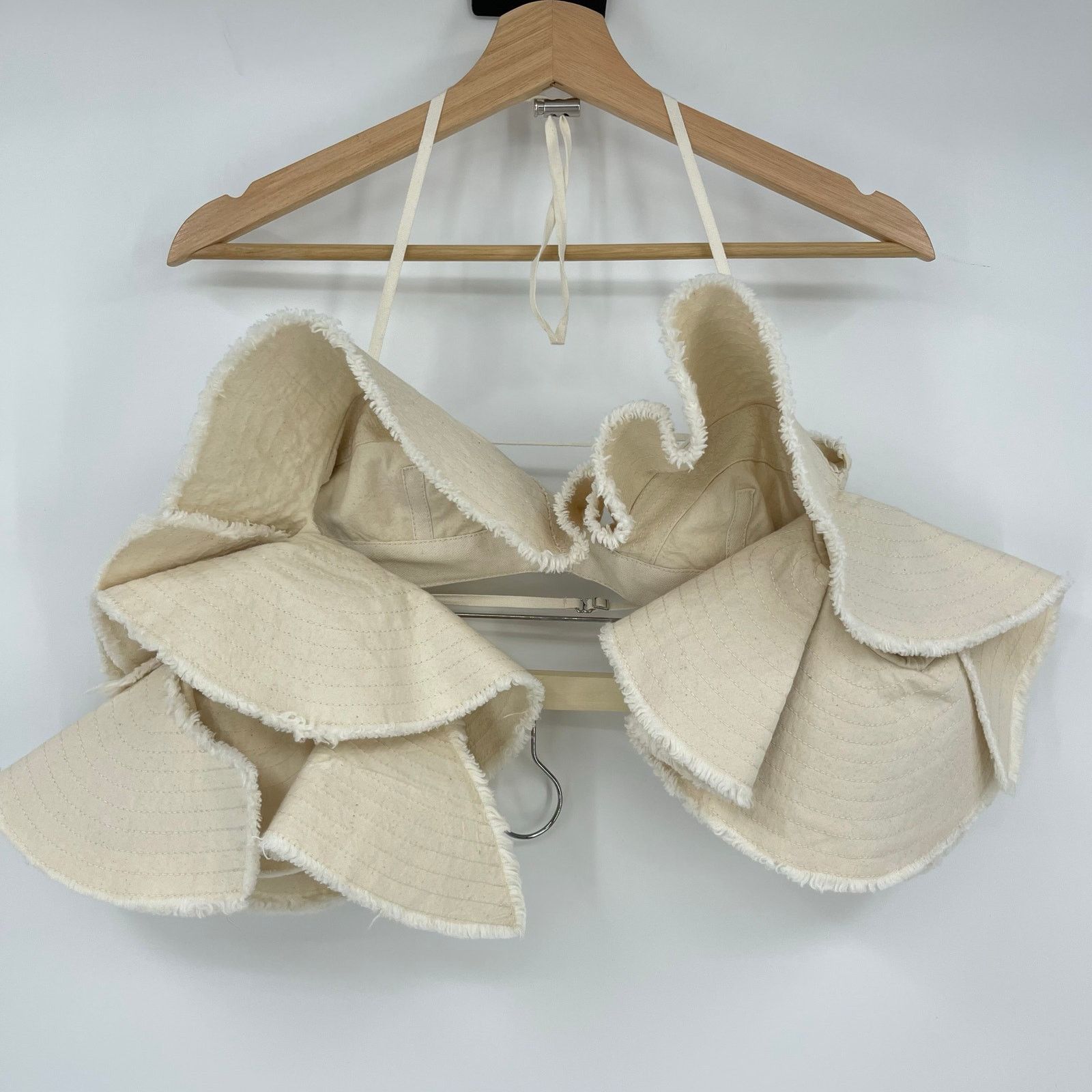 Jacquemus Jacquemus | La Brassiere Artichaut Ruffled Bralette 34 XS Size XS / US 0-2 / IT 36-38 - 4 Thumbnail