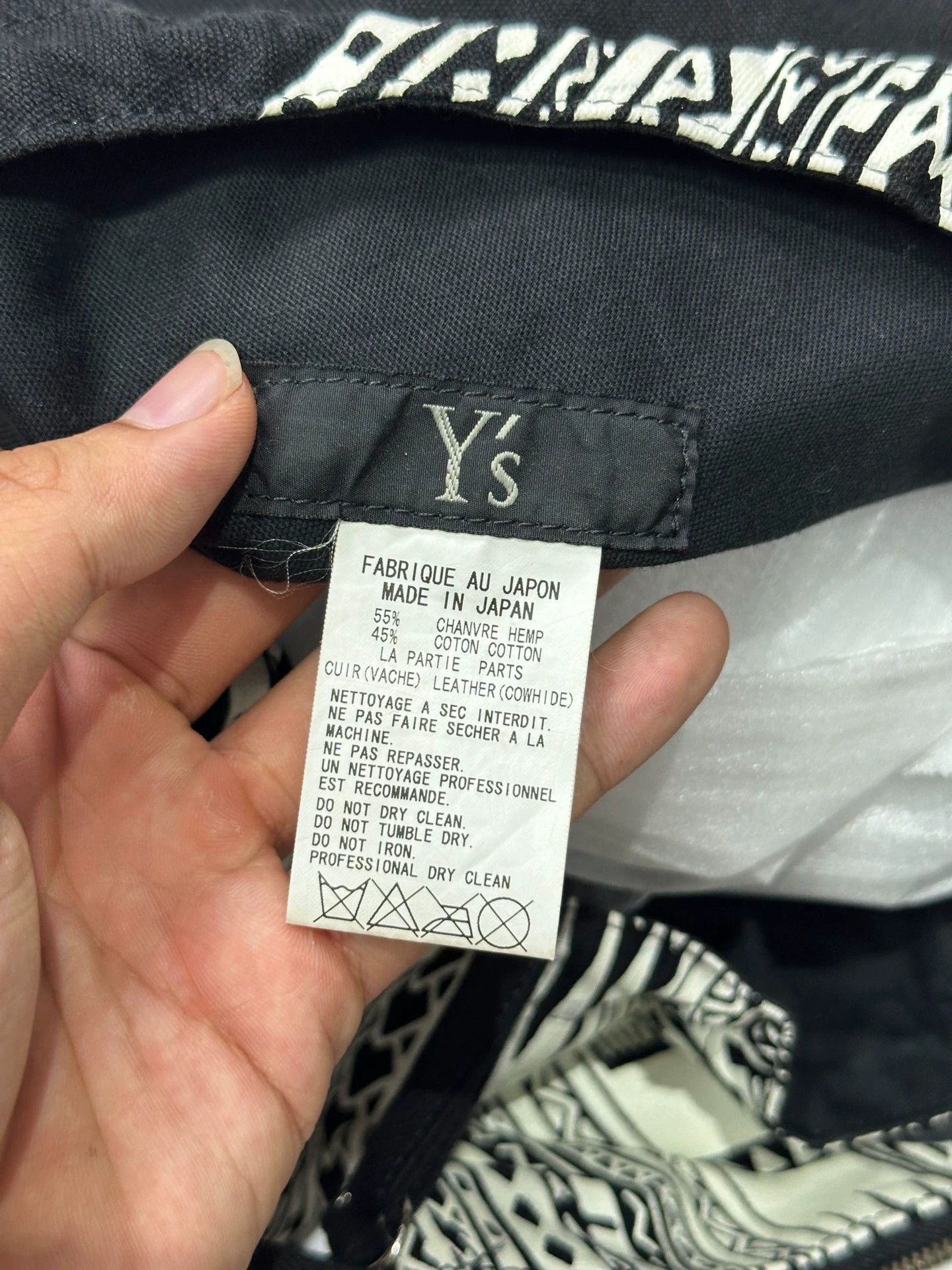Yohji Yamamoto Y's by Yohji Yamamoto ethnic dumpling bag asymmetric tassel Size ONE SIZE - 6 Thumbnail