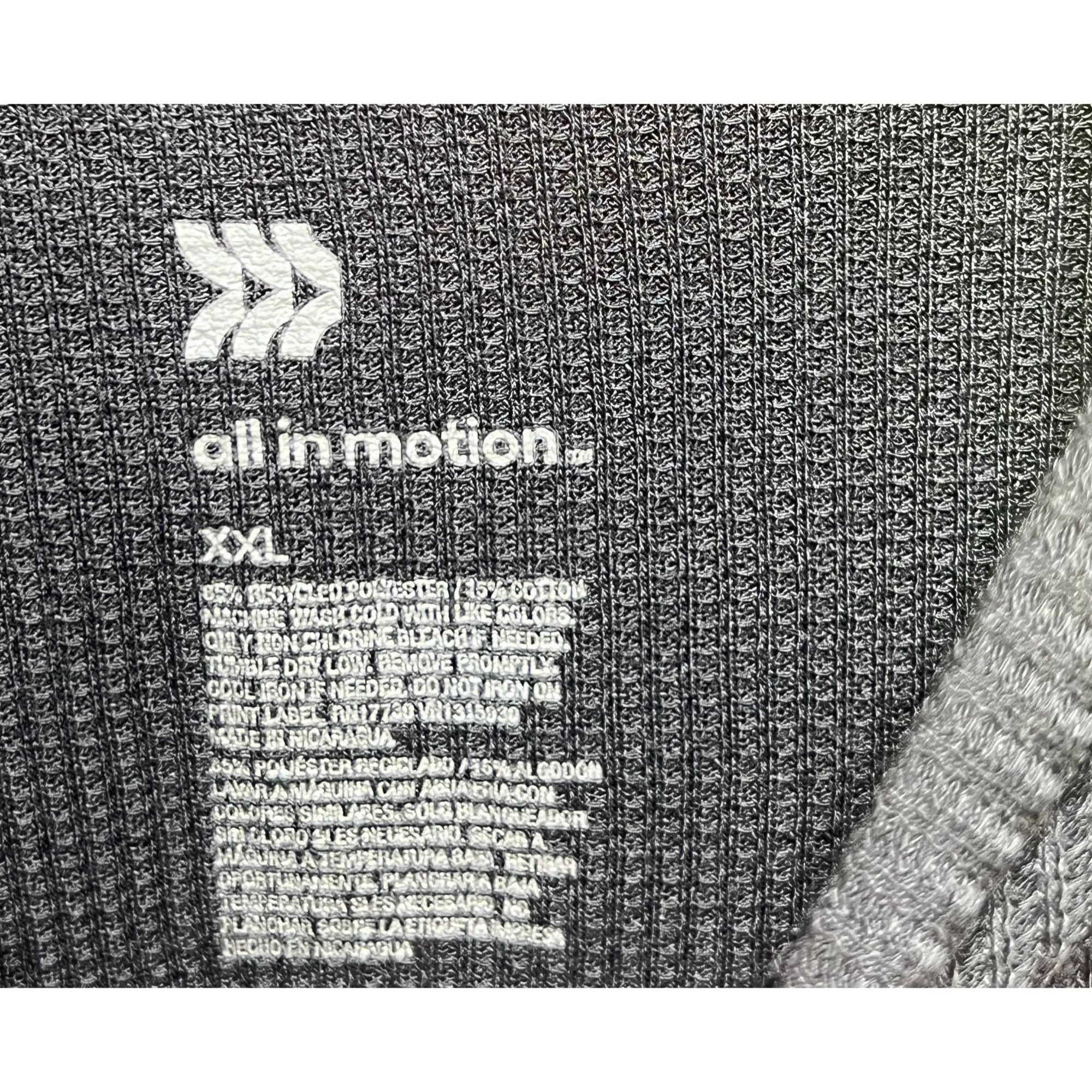 Other All In Motion - Men's Waffle-Knit Henley Athletic Top - Blac Size US XXL / EU 58 / 5 - 12 Thumbnail