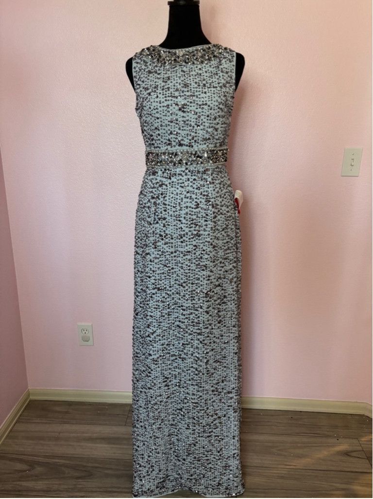 Mac Duggal Women's Mac duggal Blue Sequin Dress Size 2 Size XS / US 0-2 / IT 36-38 - 4 Thumbnail