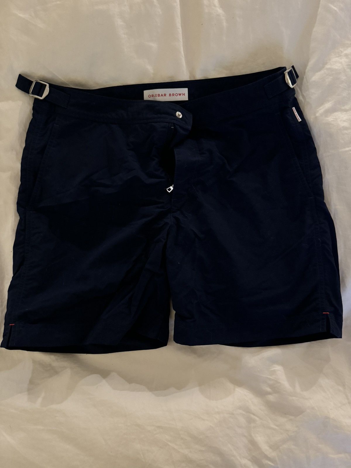 Image of Orlebar Brown Bulldog Swim Short in Navy, Men's (Size 30)