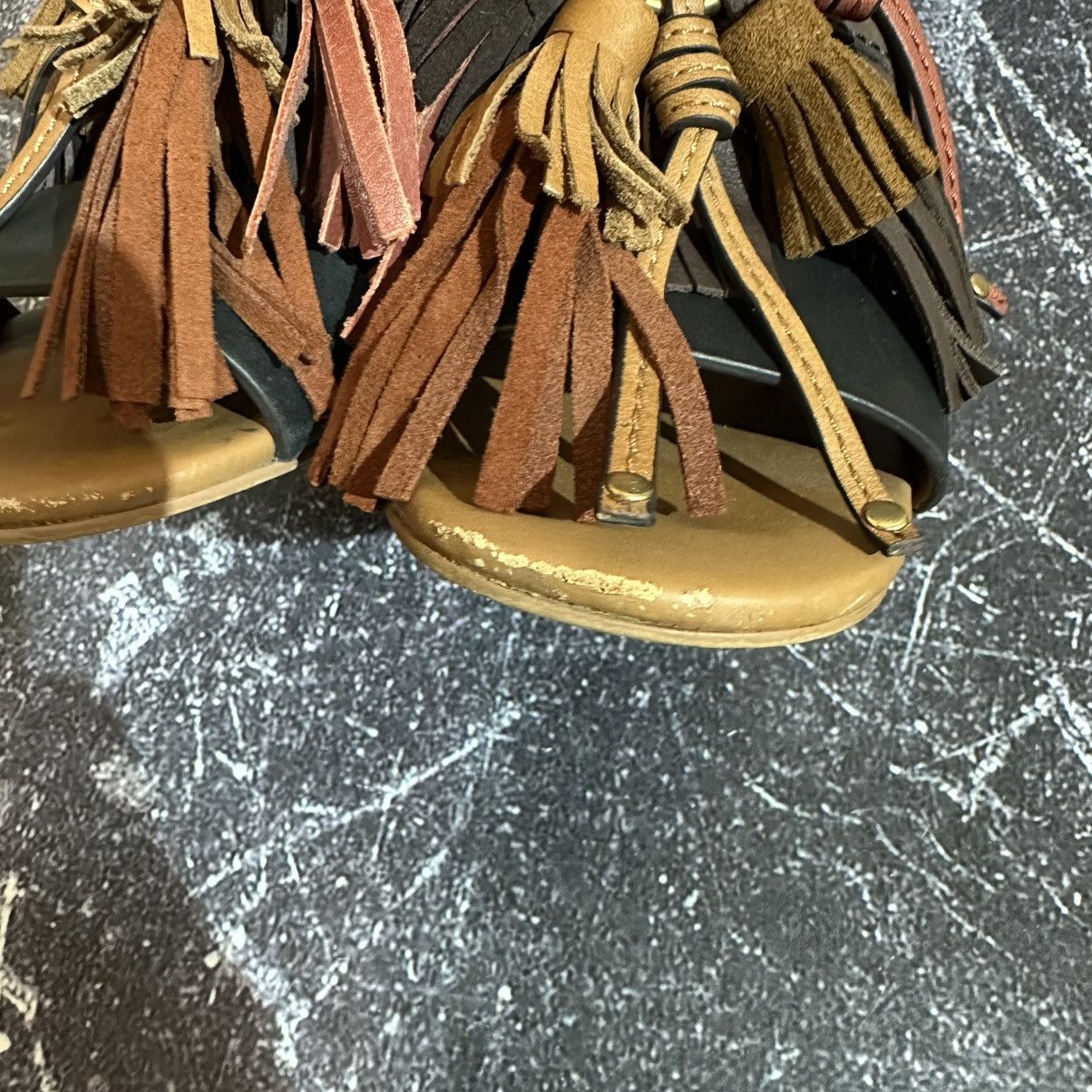 See by Chloe See By Chloe Leather Sandals Featuring Front Tassel charm37 Size US 7 / IT 37 - 8 Thumbnail
