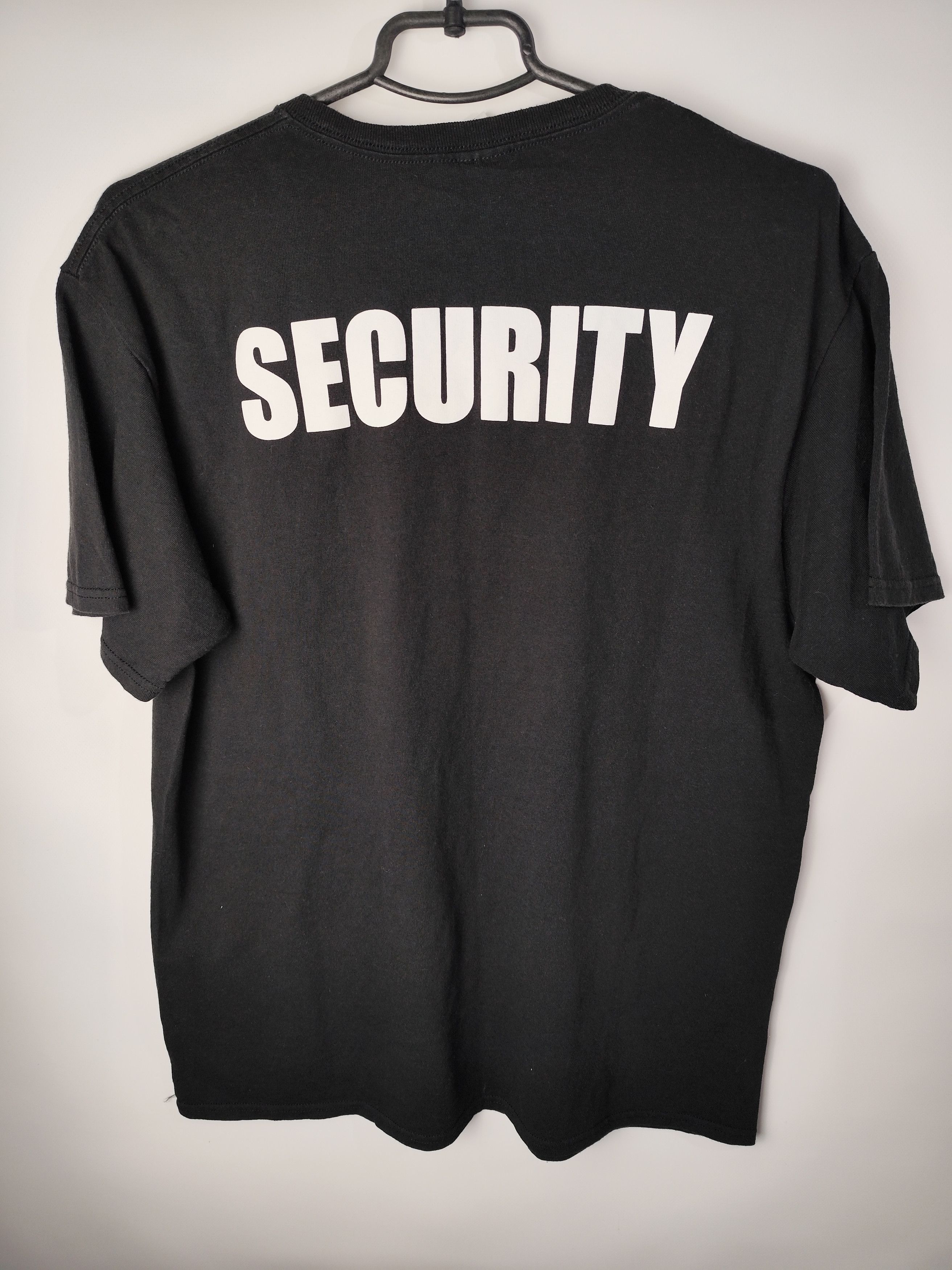 Japanese Brand × Vintage Vintage streetwear y2k sk8 Security T-Shirt Kanye West Style Size US L / EU 52-54 / 3 - 4 Thumbnail