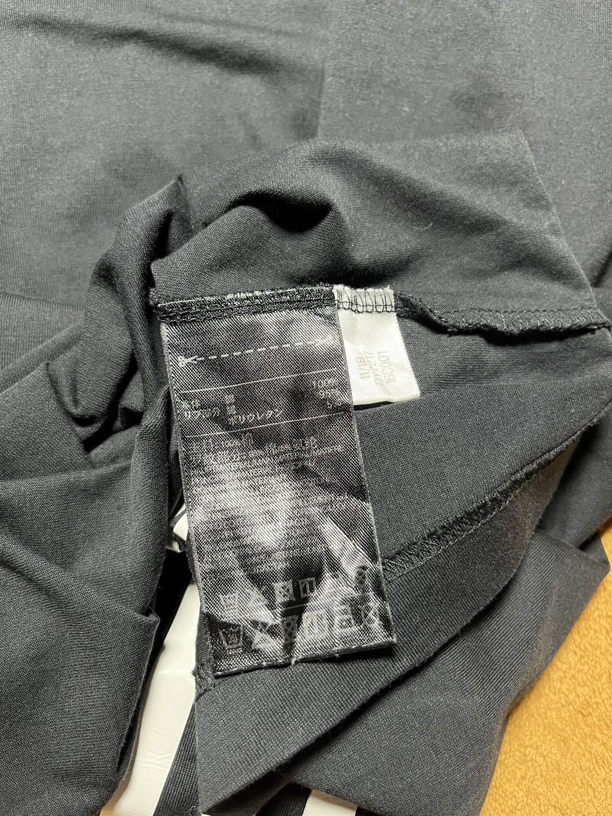 Adidas × Y-3 × Yohji Yamamoto Yohji Yamamoto Y-3 Adidas Big Logo Tee Size US L / EU 52-54 / 3 - 7 Thumbnail