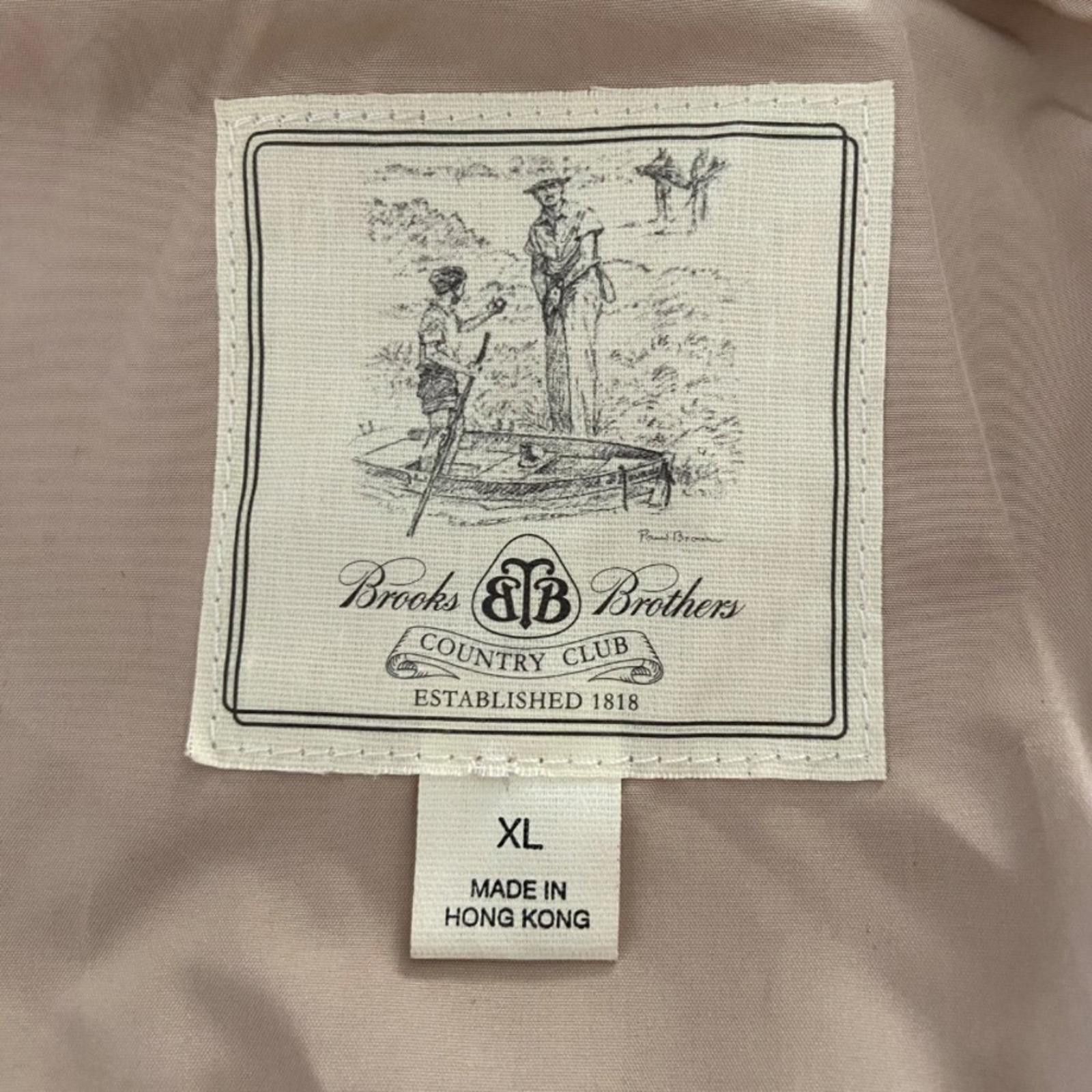 Brooks Brothers Brooks Brothers Tan Lined Sleeveless Collared Vest Sz XL Size US XL / EU 56 / 4 - 5 Thumbnail