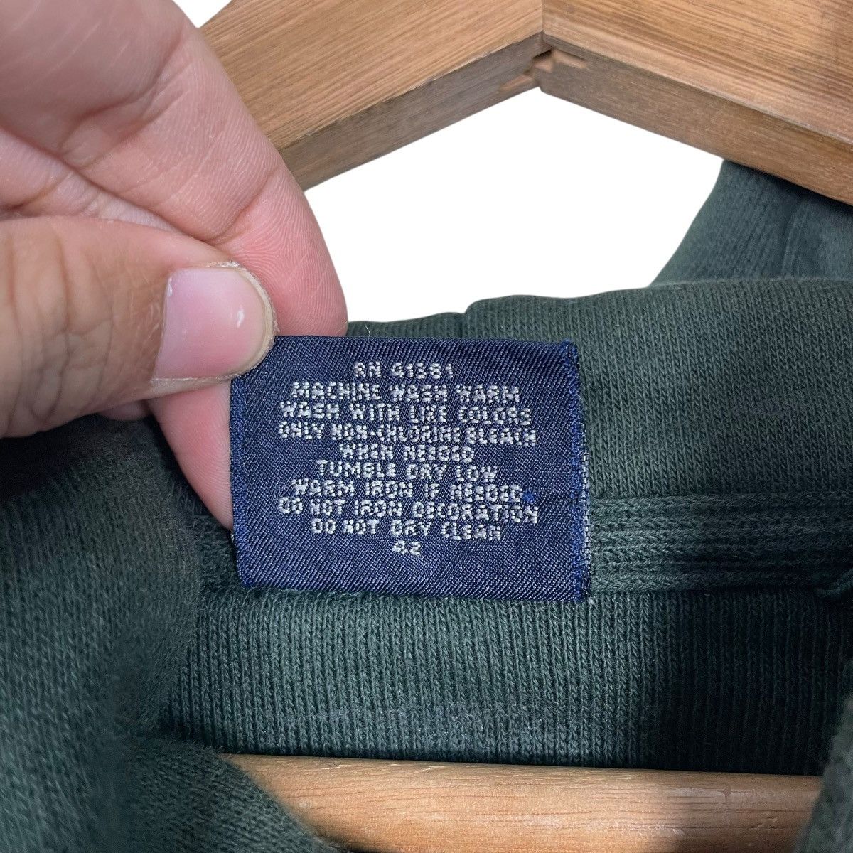 Polo Ralph Lauren Vintage Polo Bear Ralph Lauren Green Hoodie Size US L / EU 52-54 / 3 - 15 Thumbnail