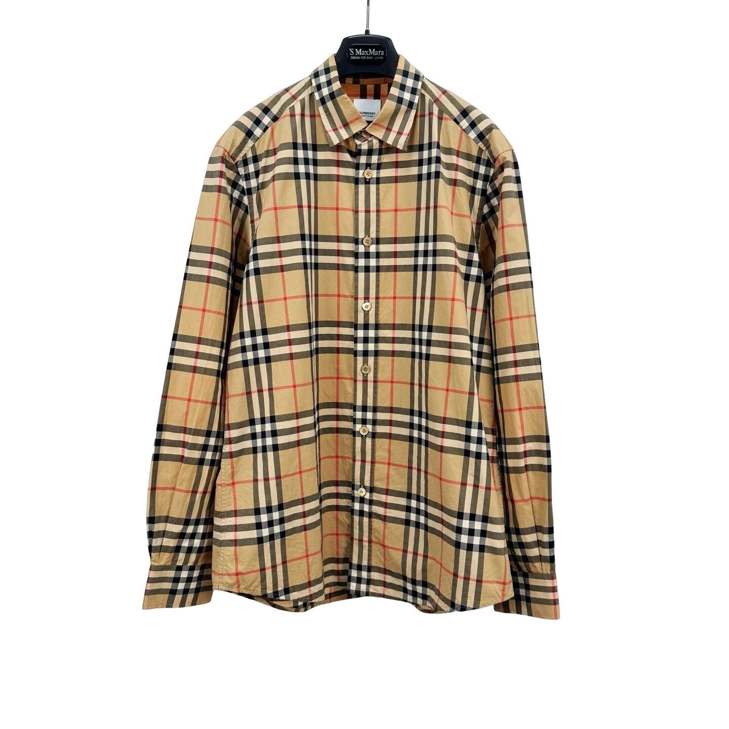 Burberry Burberry Check Cotton Button Up Shirt Size M Size US M / EU 48-50 / 2 - 1 Thumbnail