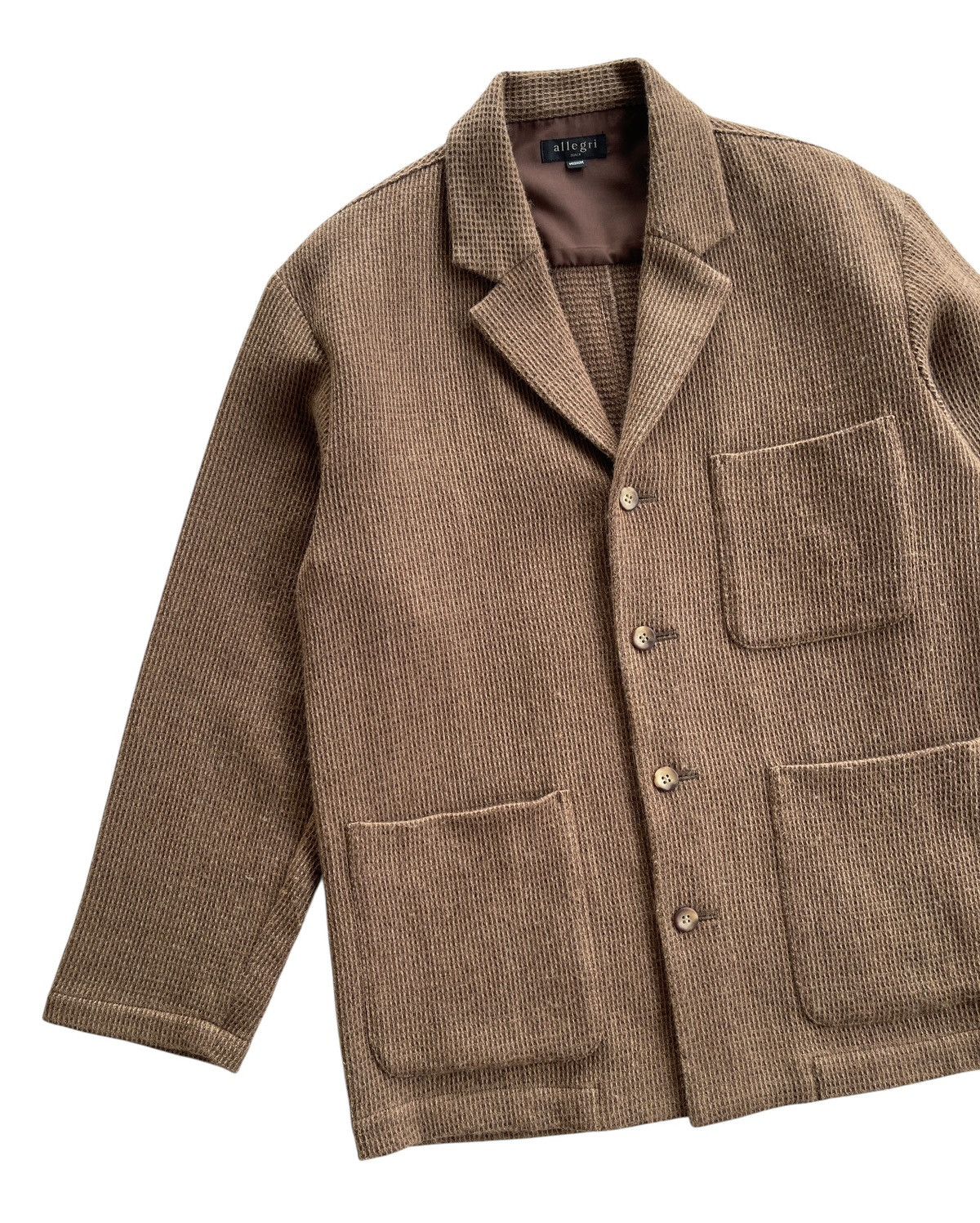 Allegri Allegri Wool Waffle Chore Coat Jacket Size US M / EU 48-50 / 2 - 5 Thumbnail