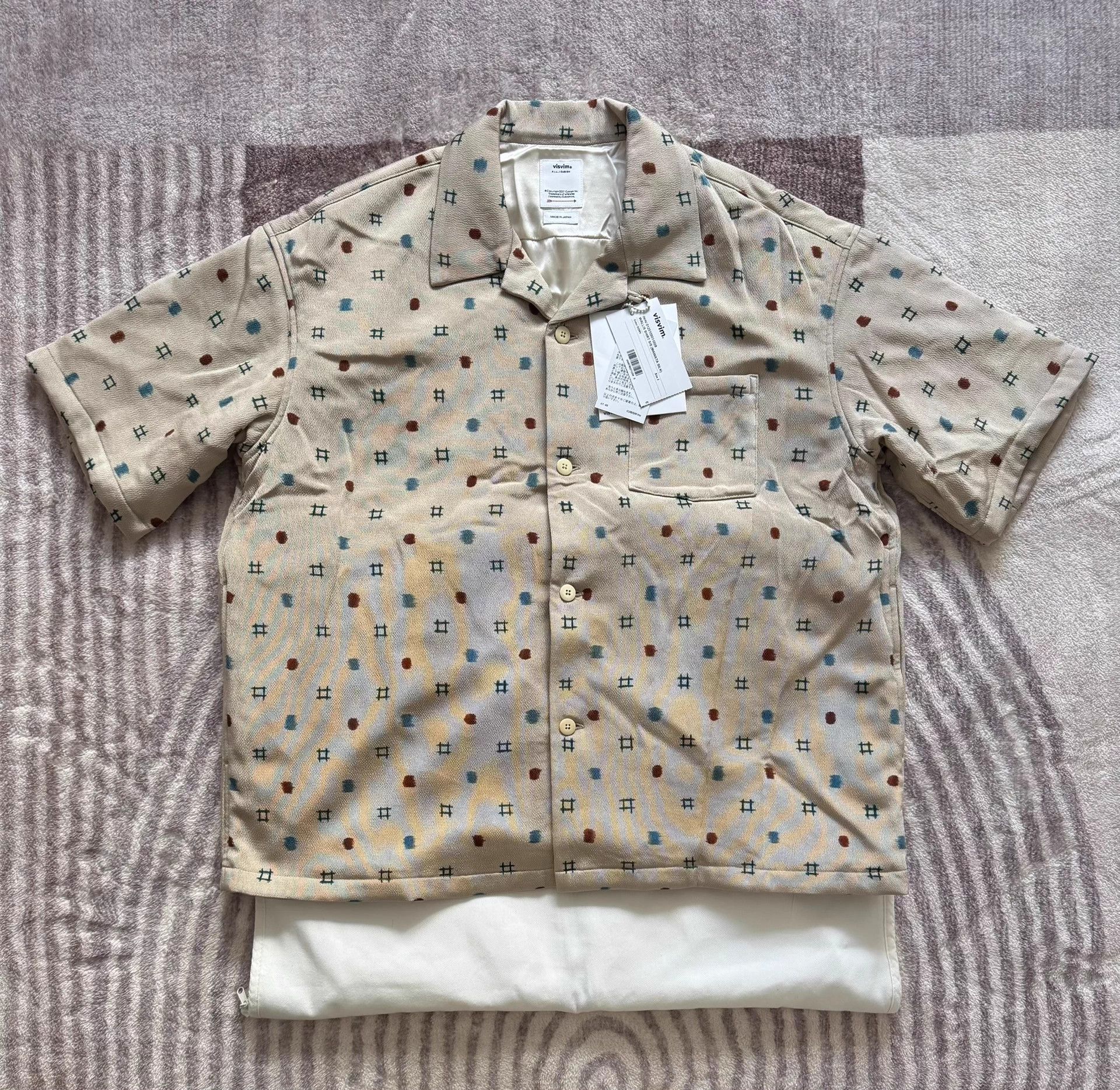 Visvim VISVIM 25SS WALLIS SS SHIRT MAWATA SILK ivory 2 Size US M / EU 48-50 / 2 - 1 Thumbnail