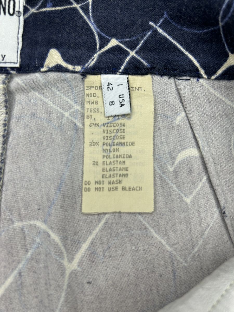 Moschino 90s Flared Trousers Size 28" / US 6 / IT 42 - 10 Thumbnail