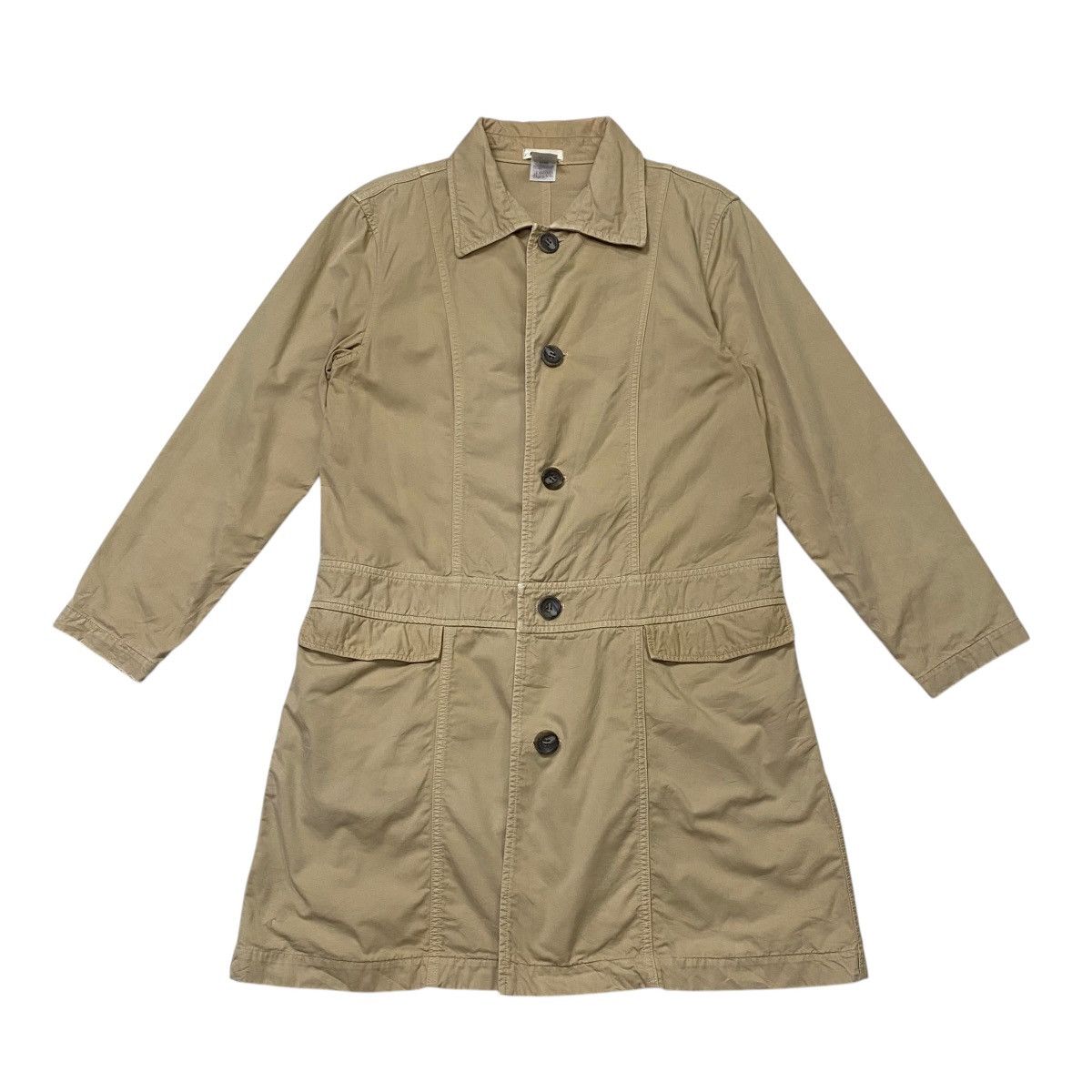 Designer × Issey Miyake × Japanese Brand Plantation by issey miyake trench coat stand collar Size US M / EU 48-50 / 2 - 4 Thumbnail