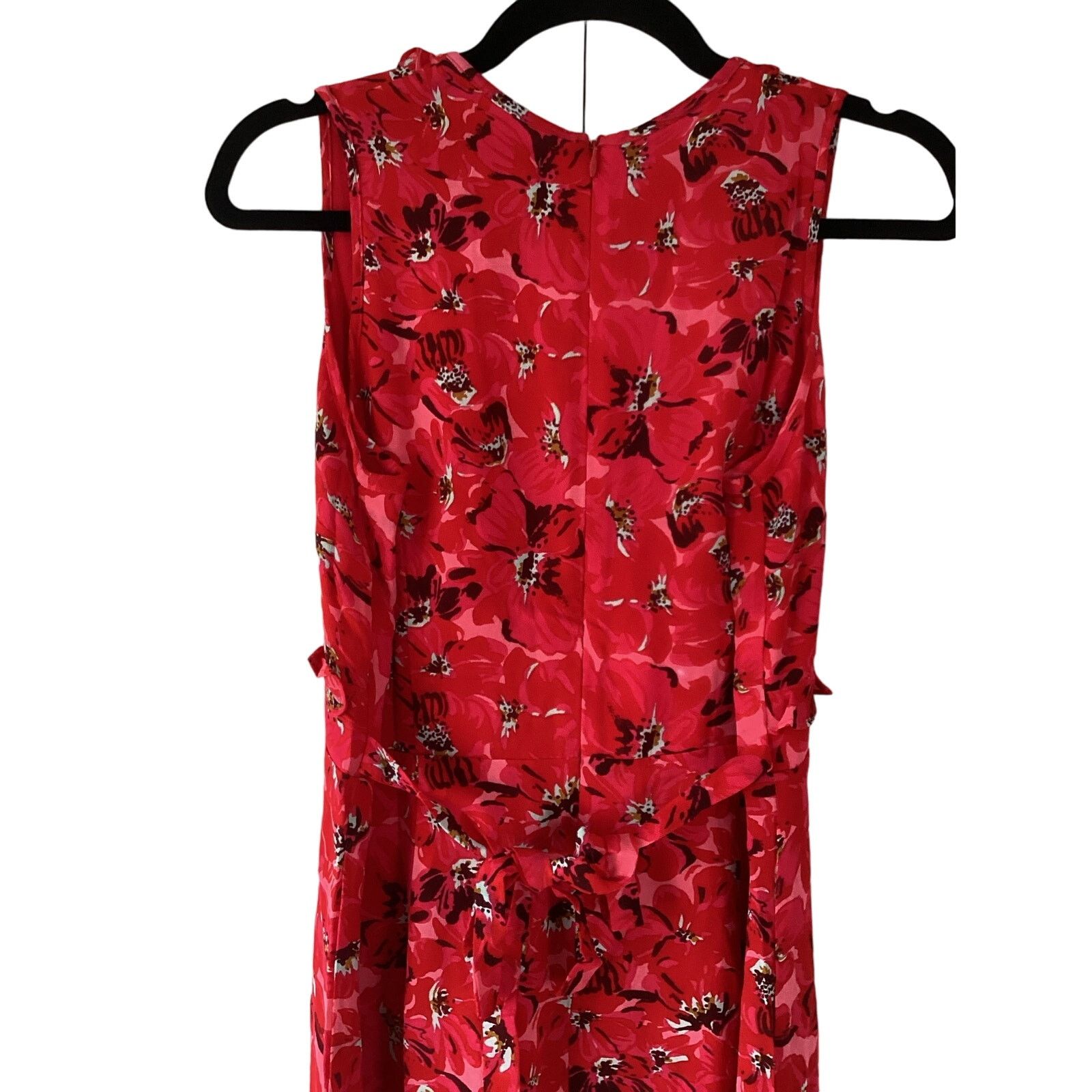 FAITHFULL NWT Faithfull The Brand Floral Maxi Dress Pink & Red Sz 8 Size M / US 6-8 / IT 42-44 - 8 Thumbnail