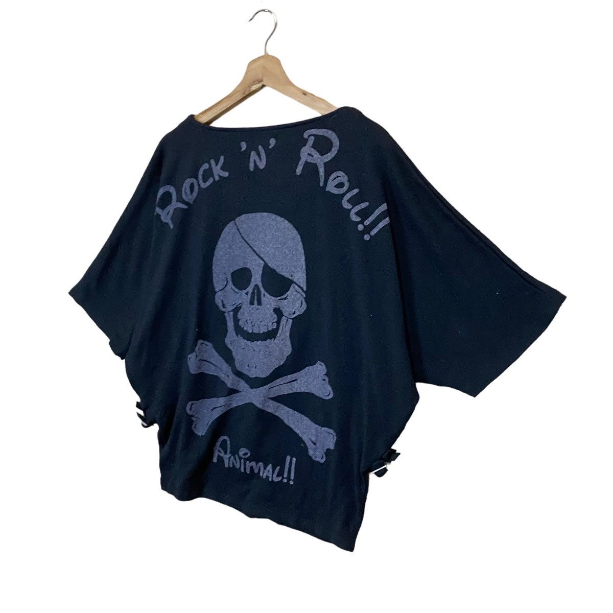 If Six Was Nine PUNK!! Glad News Rock N Roll Animal Big Logo Shirt Size L / US 10 / IT 46 - 3 Thumbnail