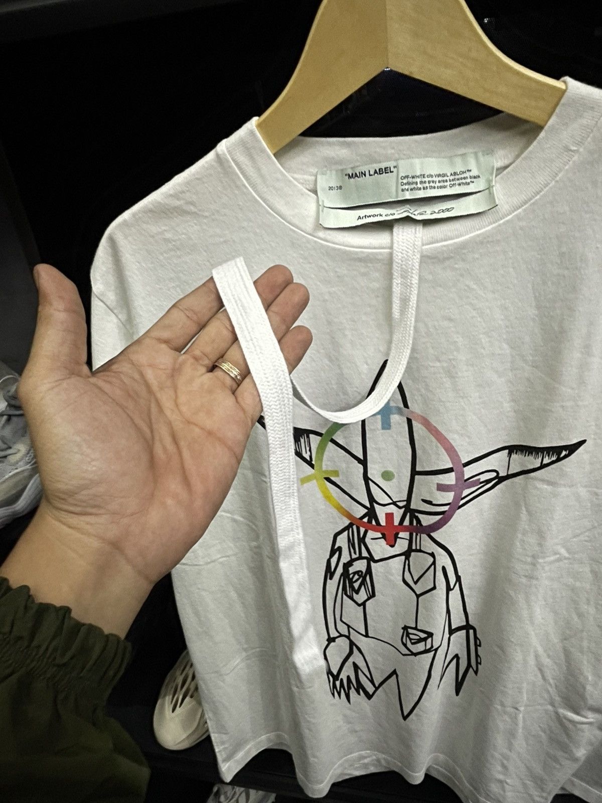 Futura × Off-White OFFWHITE X FUTURA OVERSIZE FIT L Size US XXS / EU 40 - 3 Thumbnail