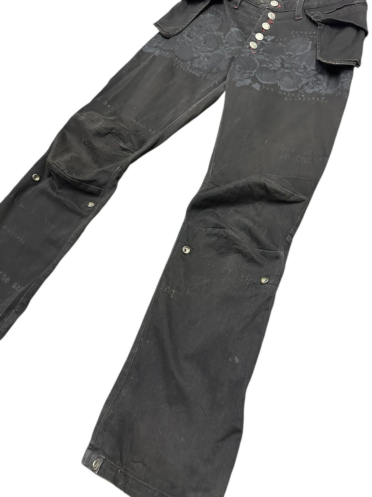 Seditionaries h.Anarchy Punk Bondage Flare Pant Size US 30 / EU 46 - 3 Thumbnail