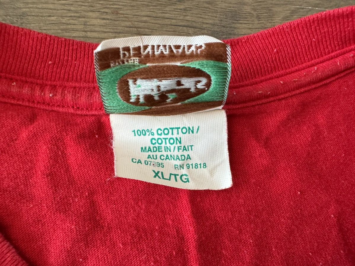 Vintage Naturals By Penman “Friendly Fredricton” Vintage Red T-Shirt Size US XL / EU 56 / 4 - 6 Thumbnail