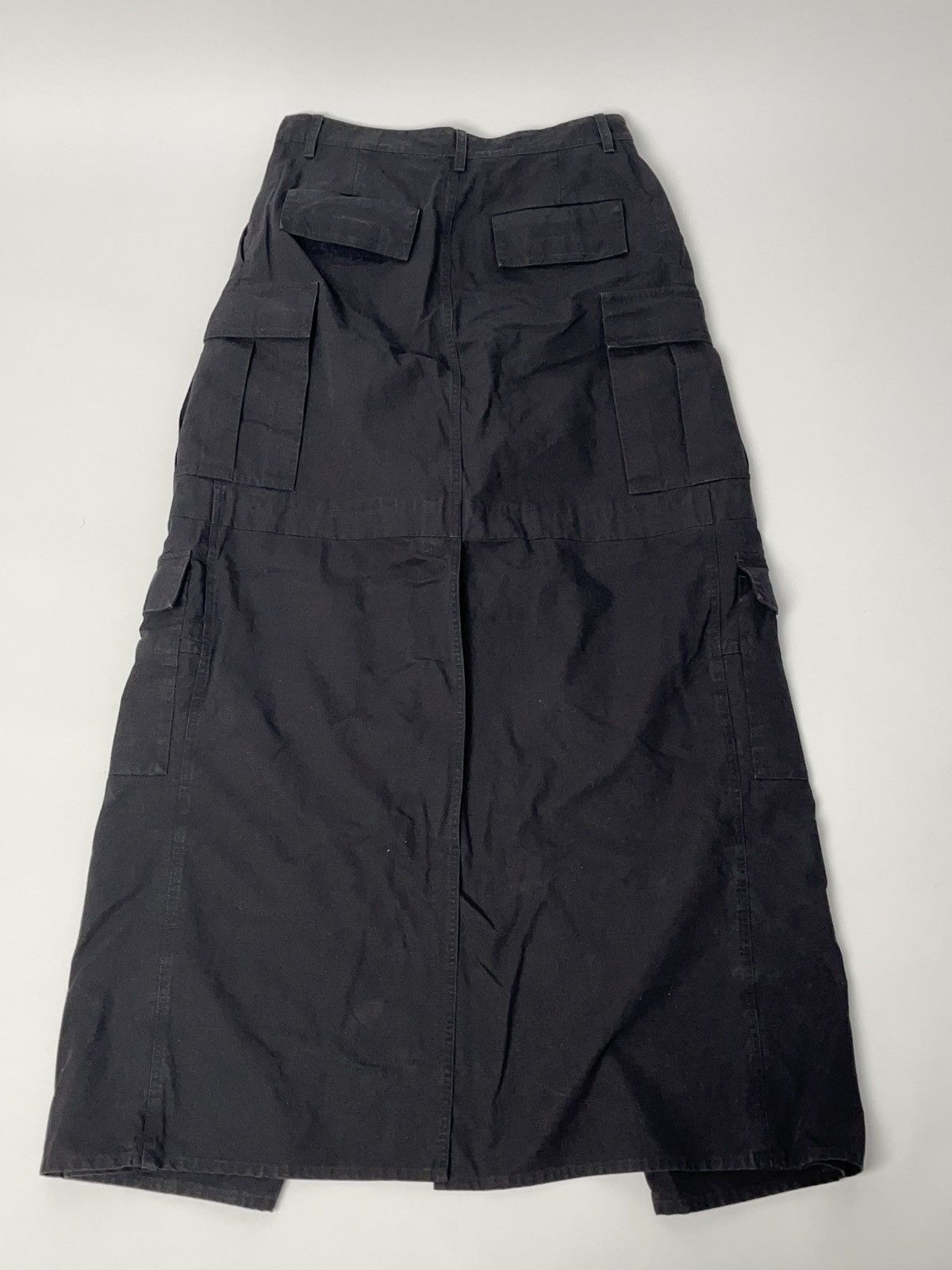 Balenciaga Balenciaga mud show cargo ripstop double layer apron skirt Size US 31 - 5 Thumbnail
