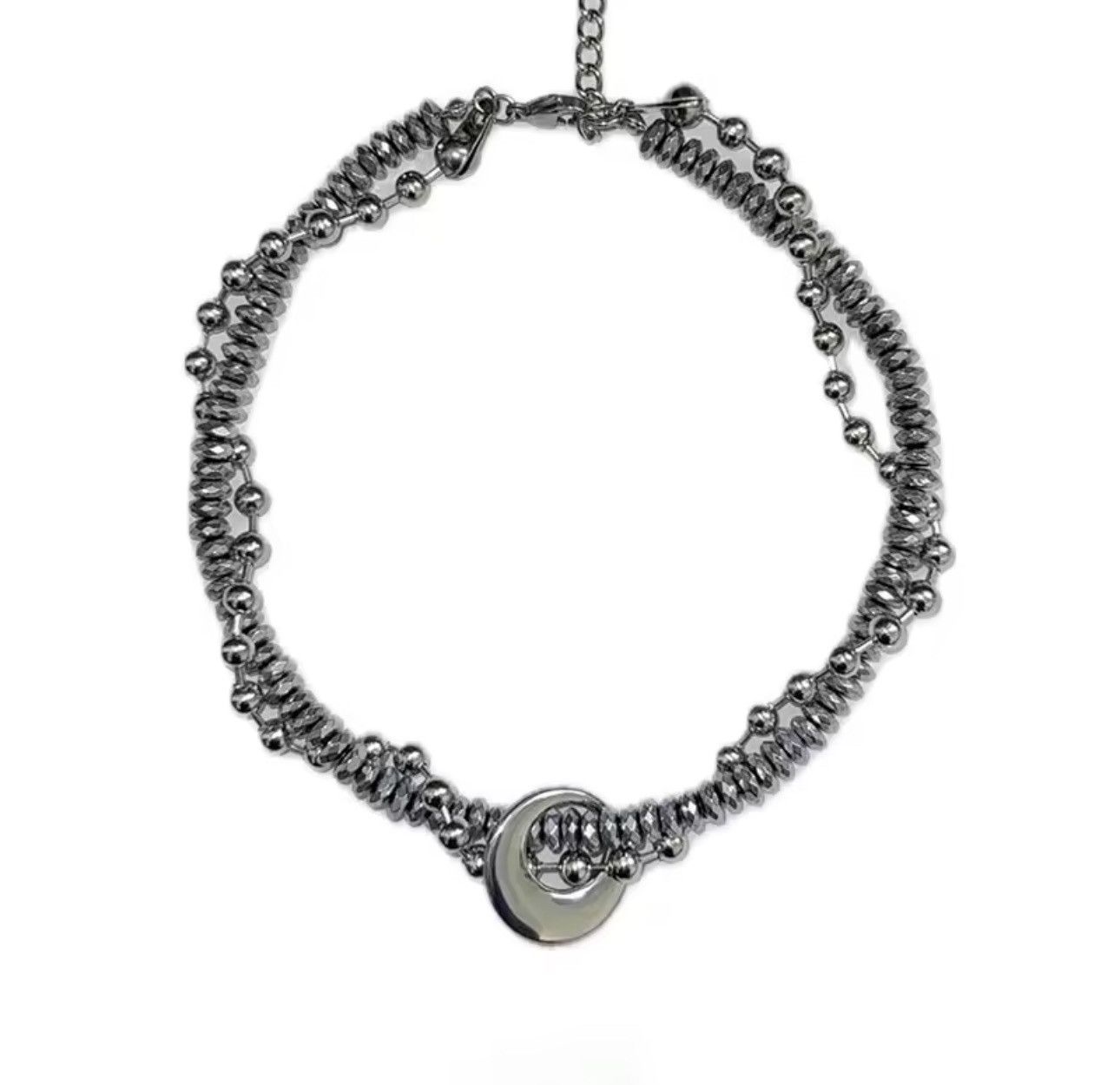 Jewelry Punk Gothic Hip Hop Irregular Designer Necklace Chain Size ONE SIZE - 4 Thumbnail