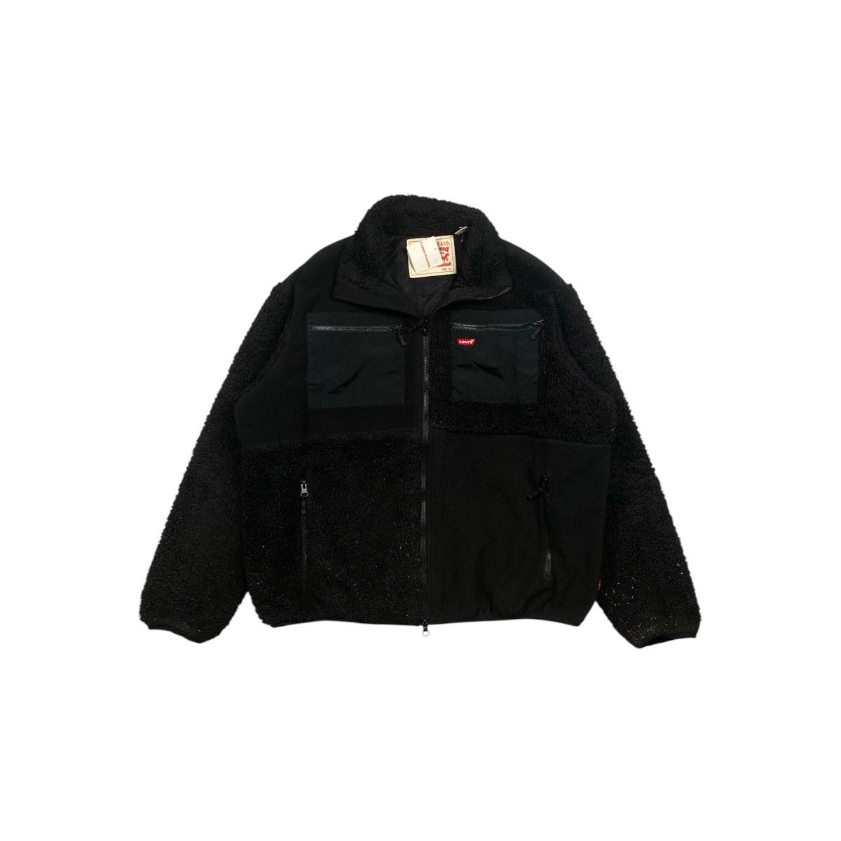 Levi's Levis Sherpa PolarFleece Tactical Jacket Size US L / EU 52-54 / 3 - 1 Thumbnail