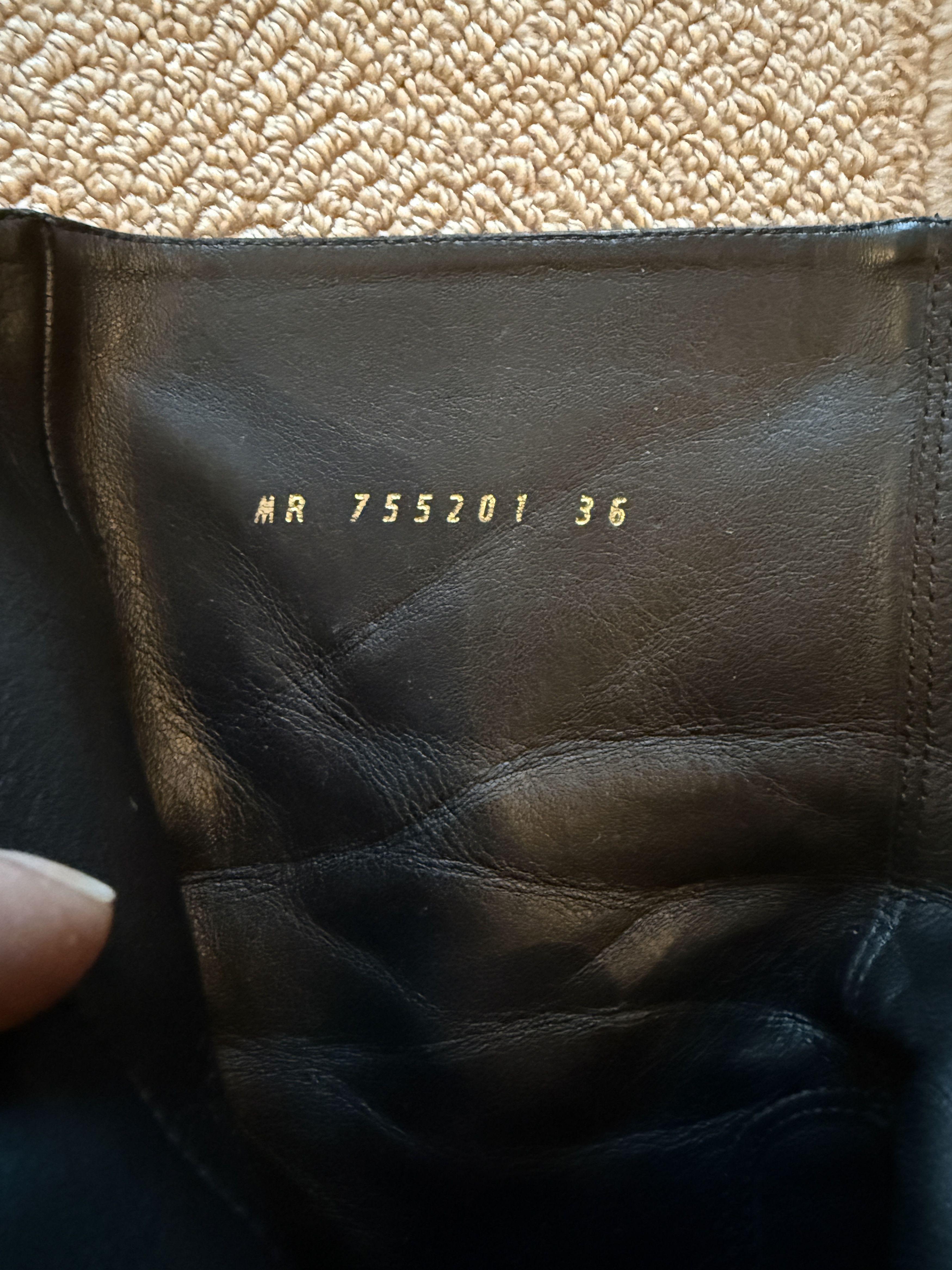 Saint Laurent Paris Saint Laurent Patent Leather Ankle Boots – Size 36 Gold Heel Size US 6 / IT 36 - 2 Thumbnail