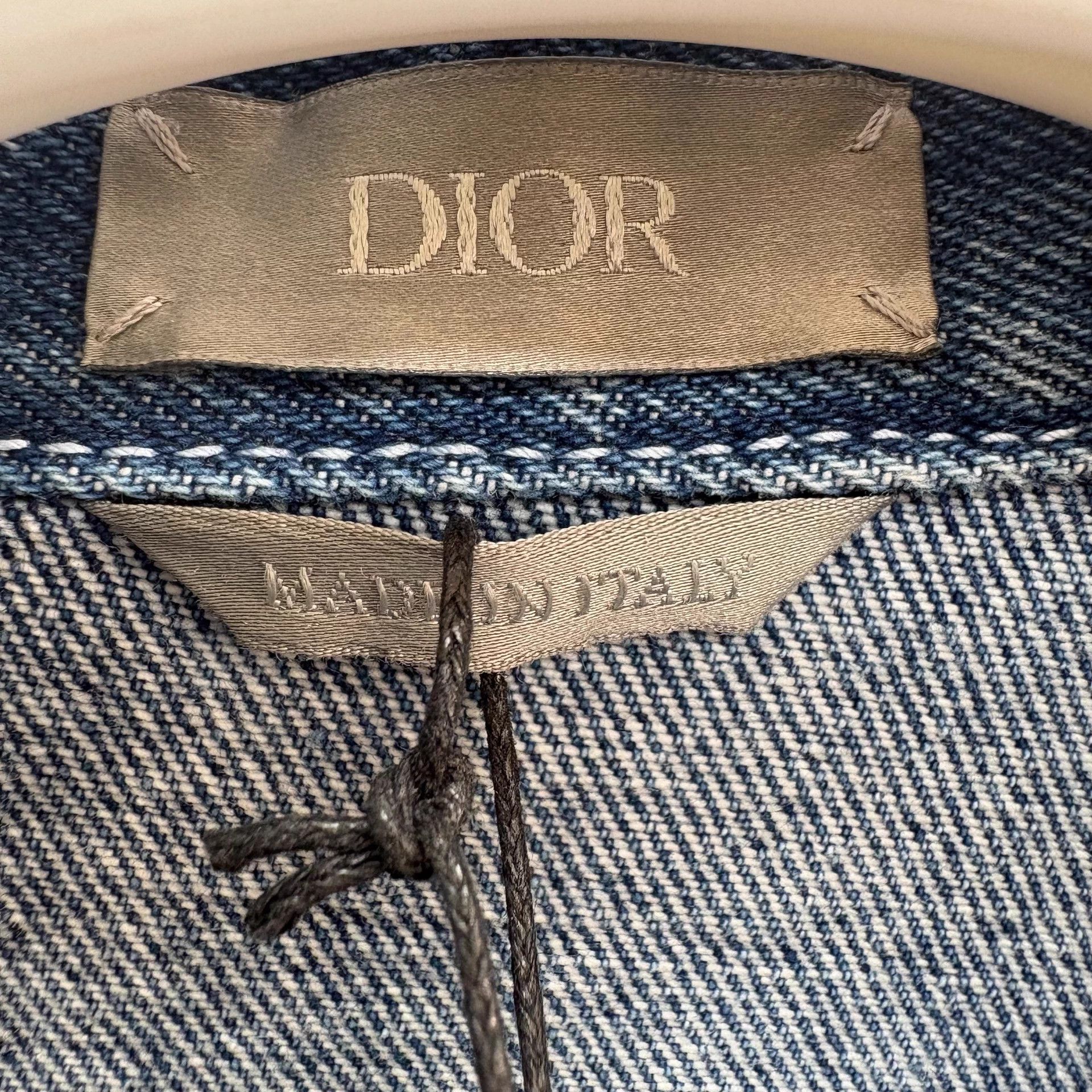 Dior Dior Logo Denim Shirt 56 Unworn Size US XL / EU 56 / 4 - 7 Thumbnail