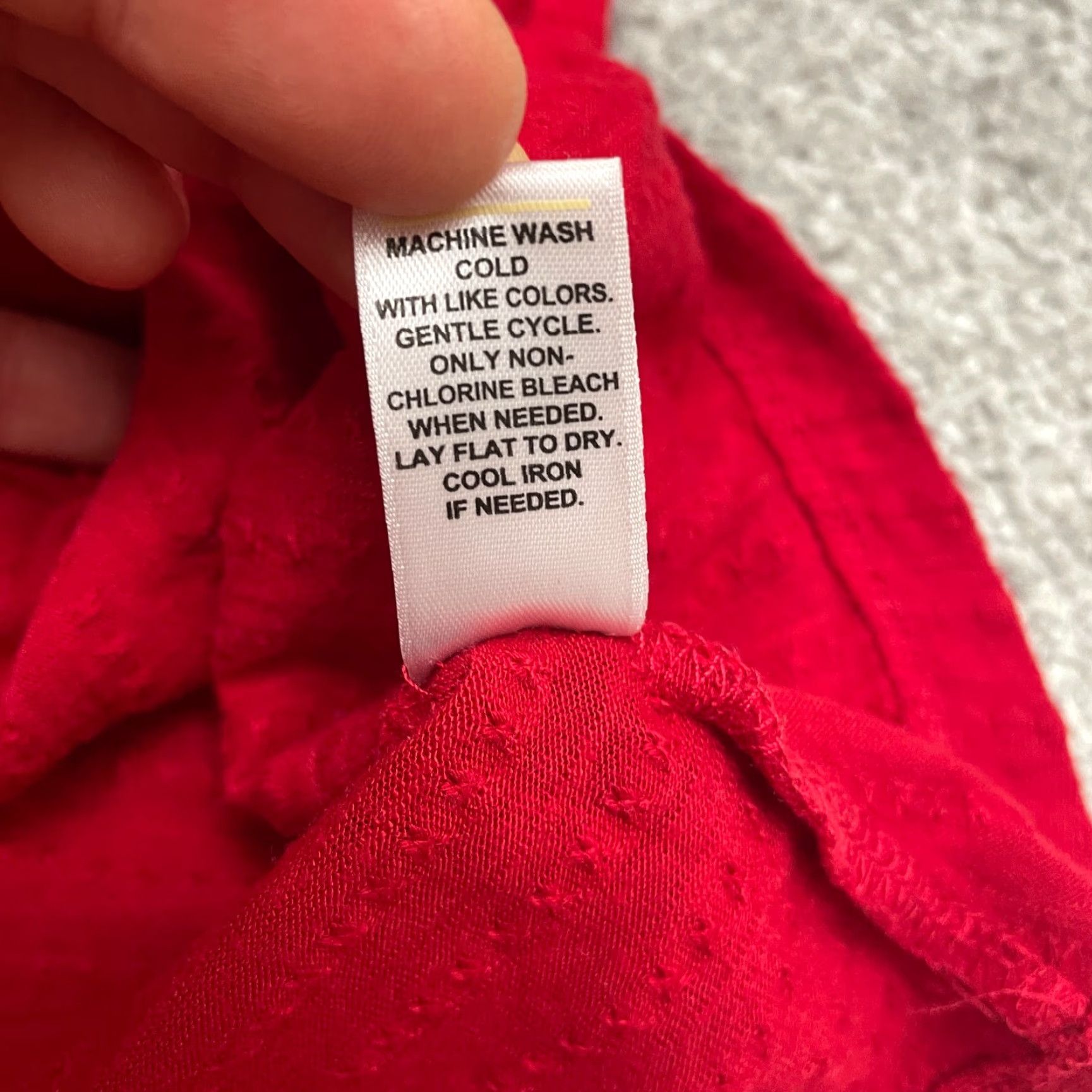 Vintage Cato Blouse Shirt Women L Red Short Sleeve Cold Shoulder Knotted Front Knit Polyester Blend Basic Size L / US 10 / IT 46 - 7 Thumbnail