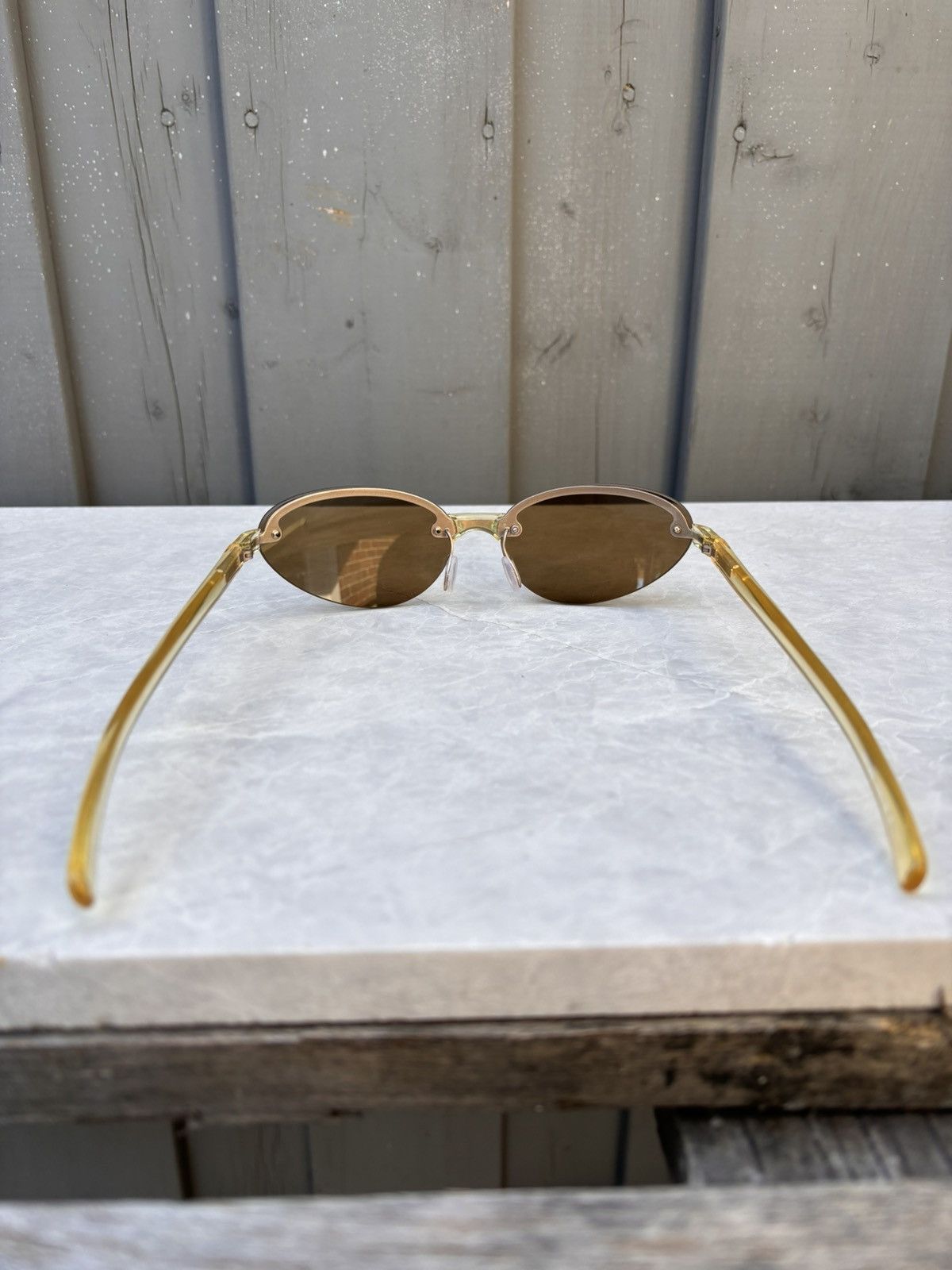 Prada Vintage Prada Sunglasses SPR 10B Rimless Sport S/S 2000s Size ONE SIZE - 8 Thumbnail