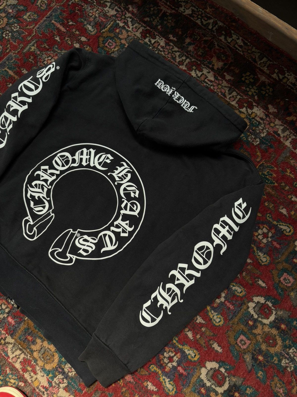Chrome Hearts × Vintage Vintage Chrome heart Hoodie F*ck Size US M / EU 48-50 / 2 - 2 Thumbnail