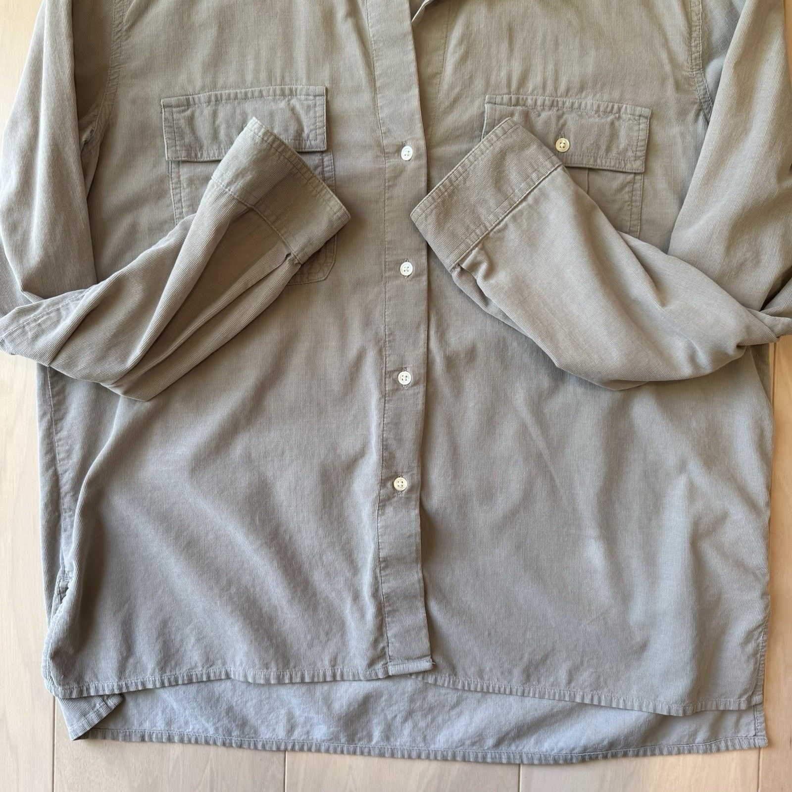 James Perse James Perse Corduory Shirt 4 Button Up Casual Minimalist Size S / US 4 / IT 40 - 5 Thumbnail