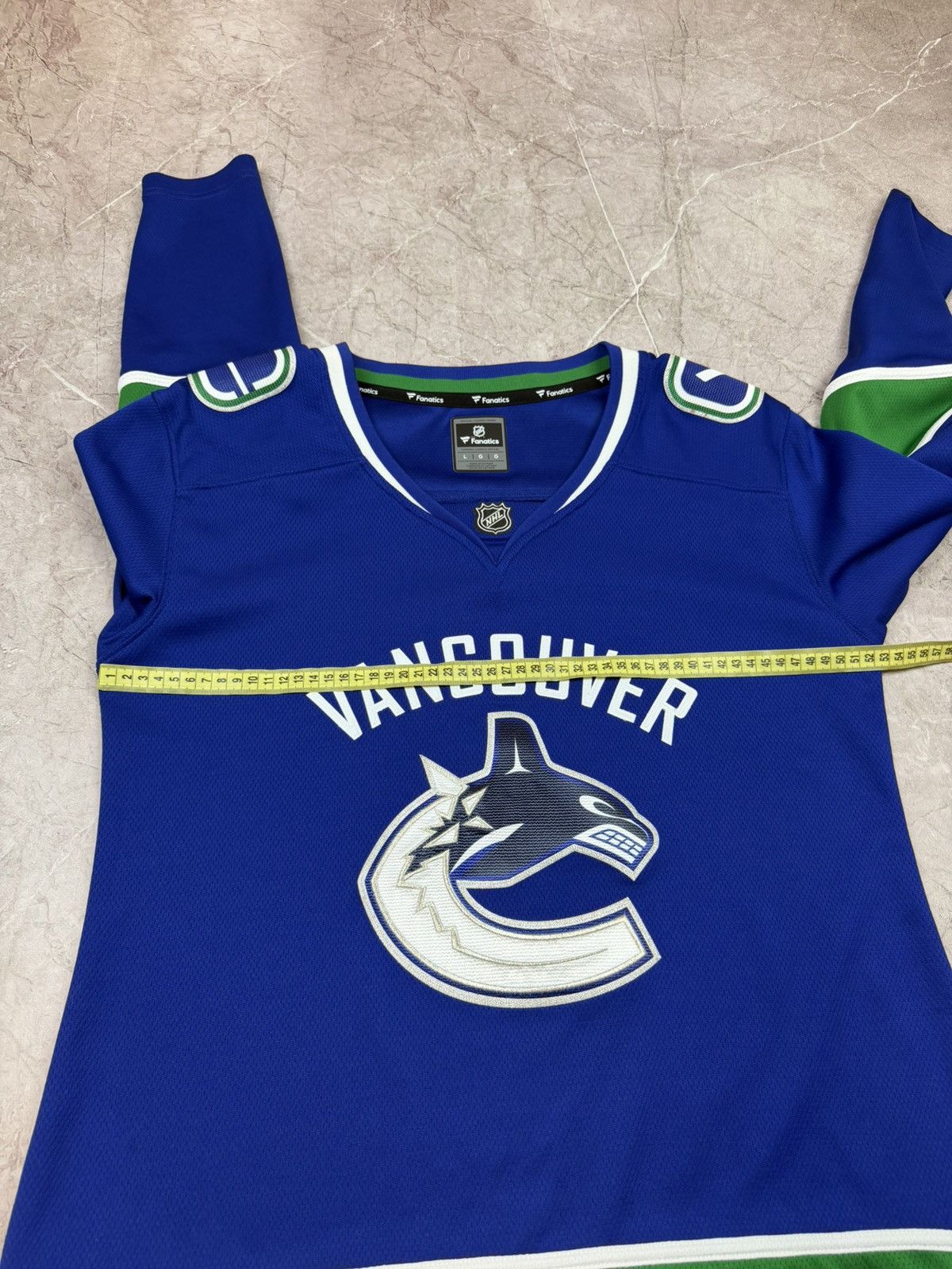 NHL Vancouver Canucks NHL Fanatics Breakaway Jersey - Blue/Green Size US L / EU 52-54 / 3 - 10 Thumbnail