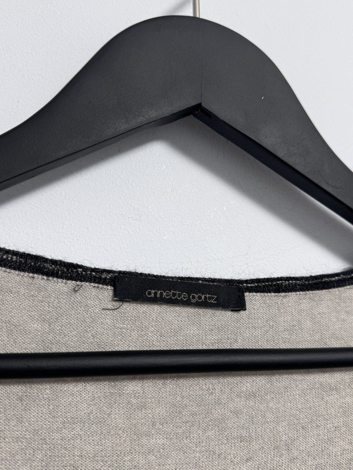 Annette Gortz ANNETTE GORTZ Women's Cotton Sweater Long Sleeve Size L / US 10 / IT 46 - 3 Thumbnail