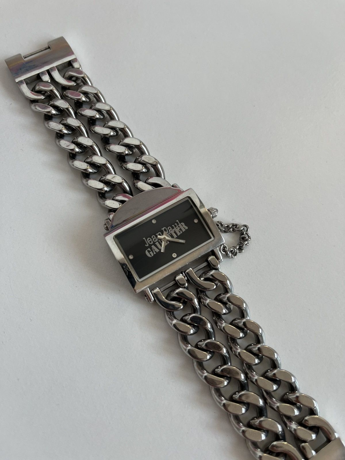 Jean Paul Gaultier Jean Paul Gaultier vintage silver chain watch rare Size ONE SIZE - 2 Thumbnail