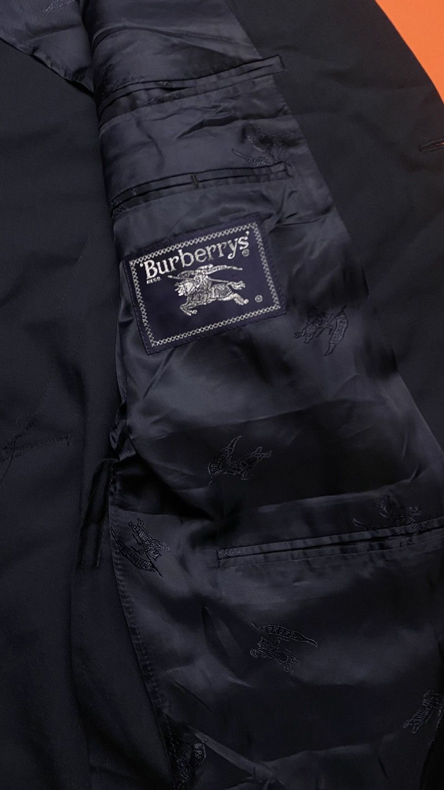 Burberry VINTAGE Burberry blazer jacket coat size L Size 50L - 10 Thumbnail