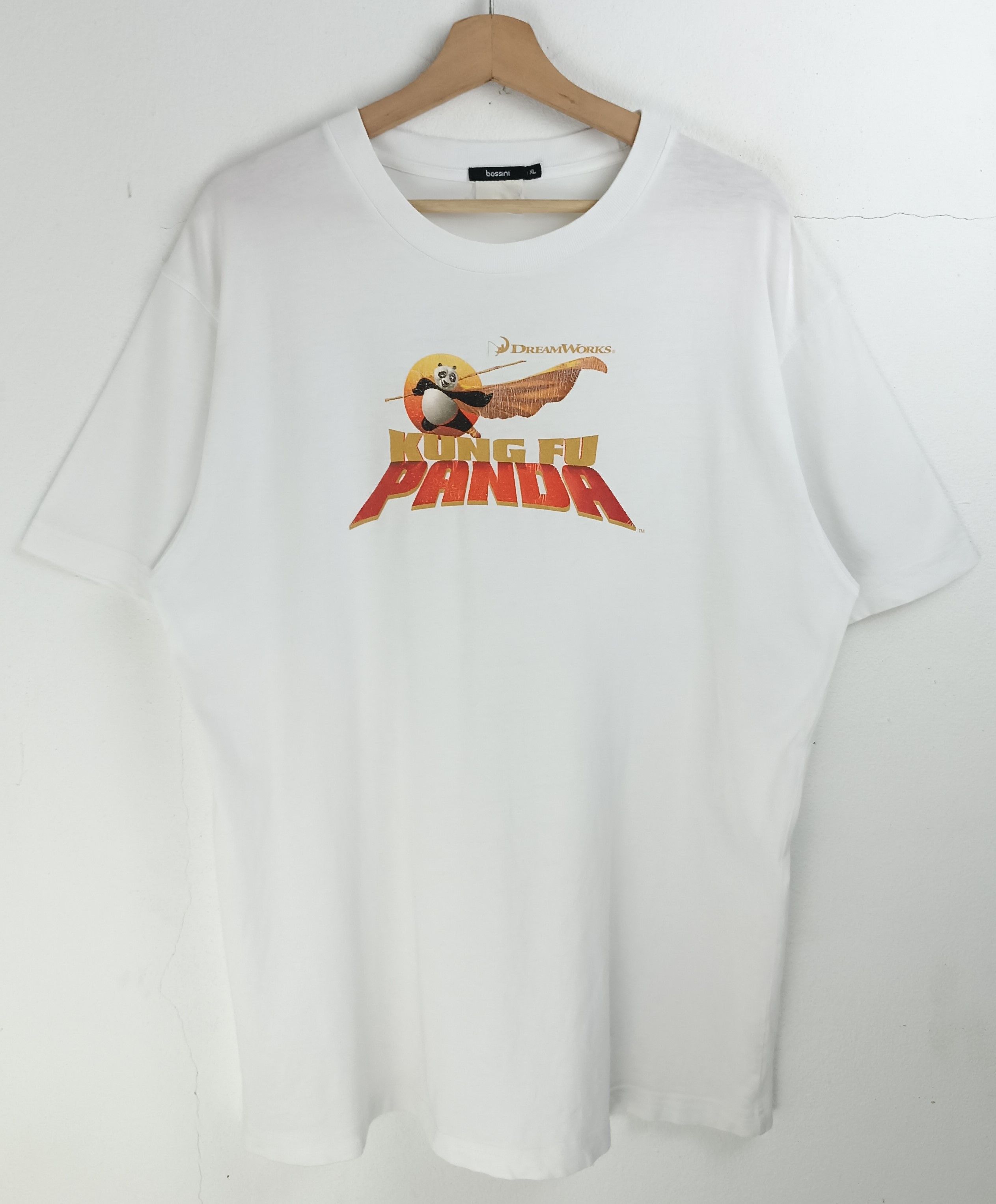Cartoon Network VINTAGE 2008 KUNG FU PANDA MOVIE TEE shrek toy story anime Size US XL / EU 56 / 4 - 3 Thumbnail