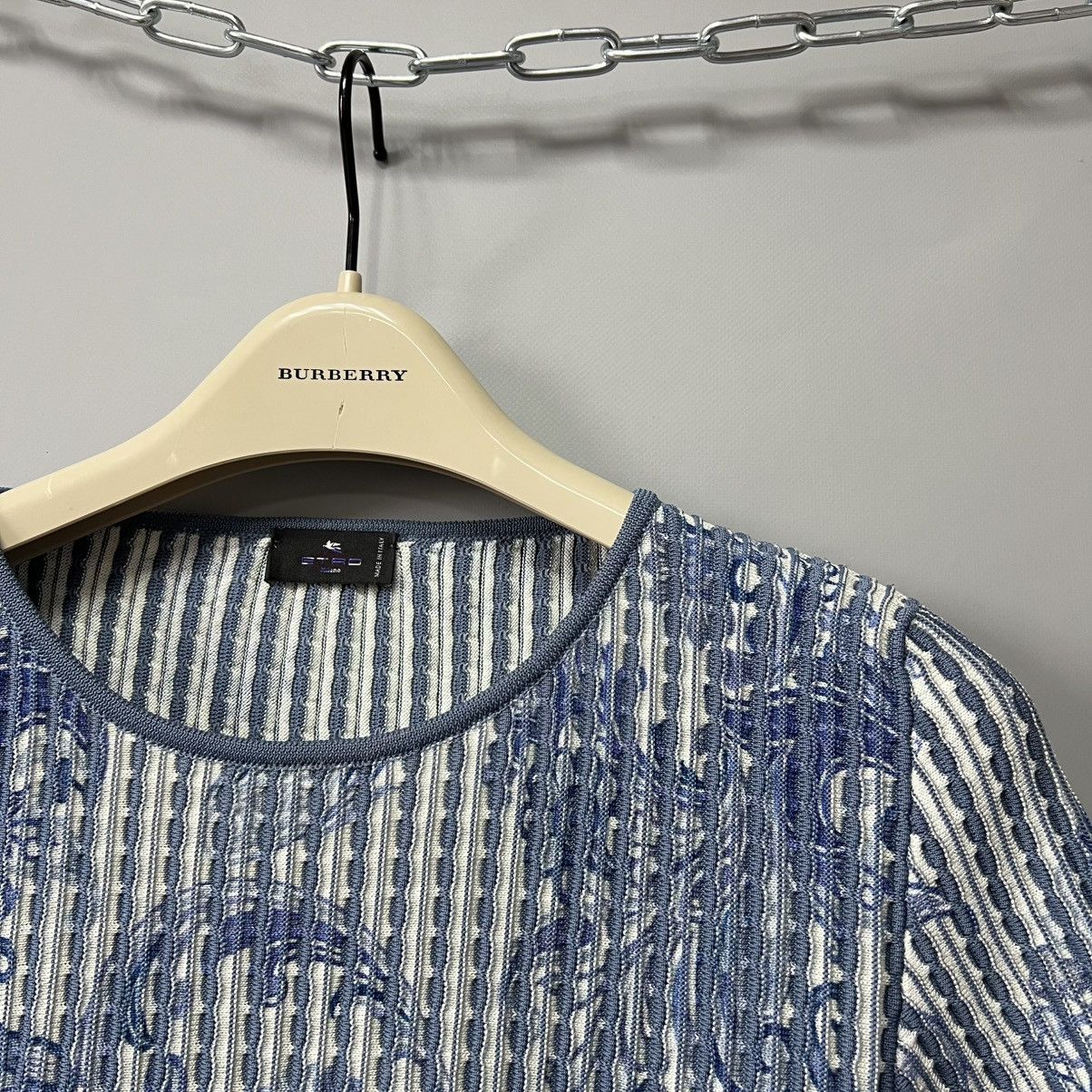 Etro Etro Paisley-Print Knitted Top Maglieria Knitwear Tricots Size M / US 6-8 / IT 42-44 - 7 Thumbnail