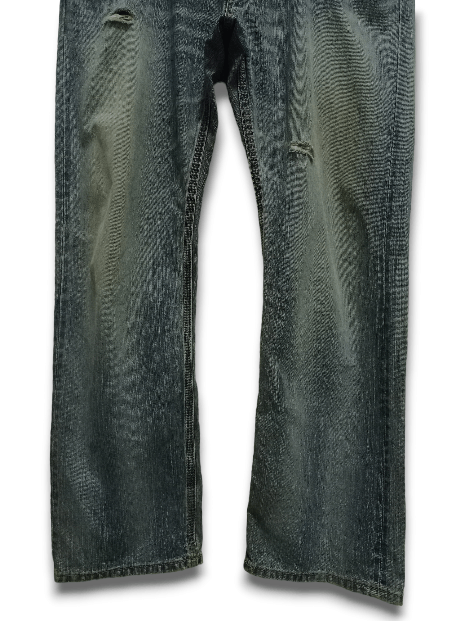 Edwin × Japanese Brand Edwin XV-S Exclusive Vintage Baggy Distressed Jeans 40x32 Size US 40 / EU 56 - 5 Thumbnail