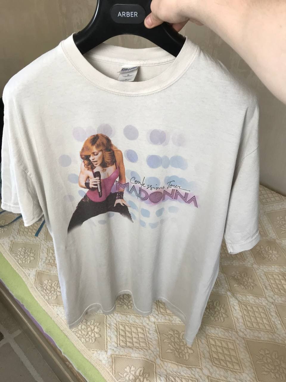 Band Tees × Vintage 🔥 Madonna 2006 Confessions Tour Photo T Shirt Band Boy Toy Size US XL / EU 56 / 4 - 7 Thumbnail