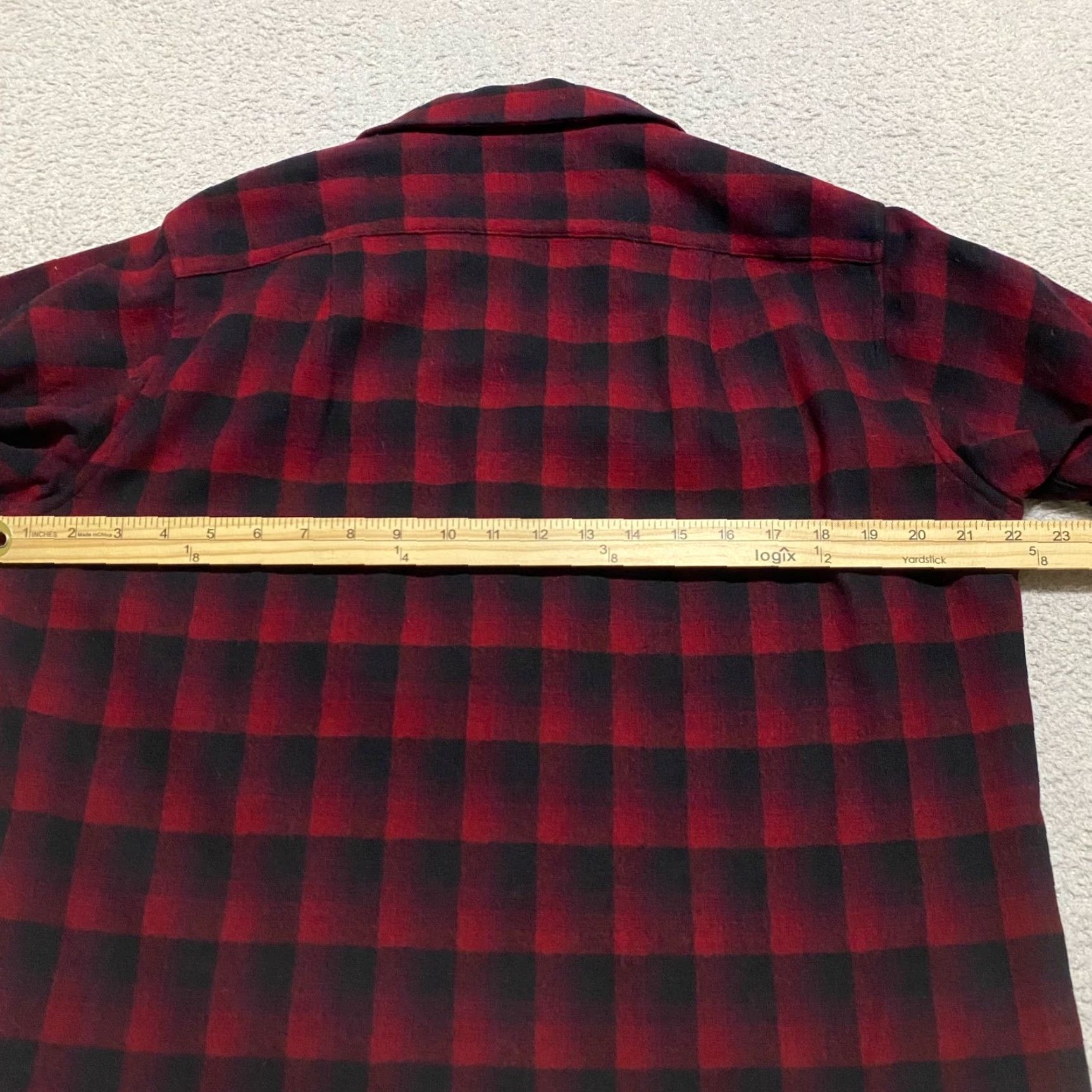 Pendleton Pendleton Board Shirt Mens M Red Plaid Wool Button-Up Shirt with Pockets Size US M / EU 48-50 / 2 - 7 Thumbnail